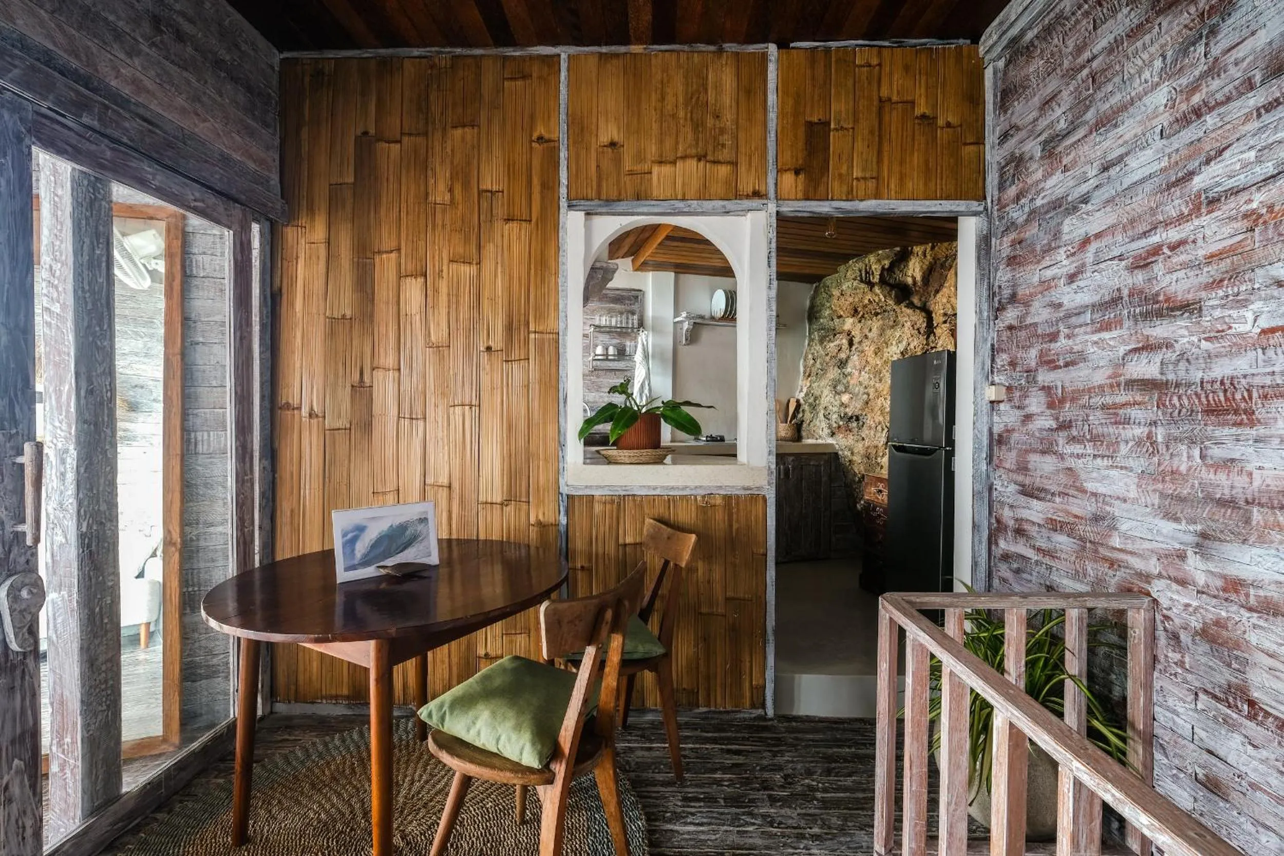 Seating area in Le Cliff Bali