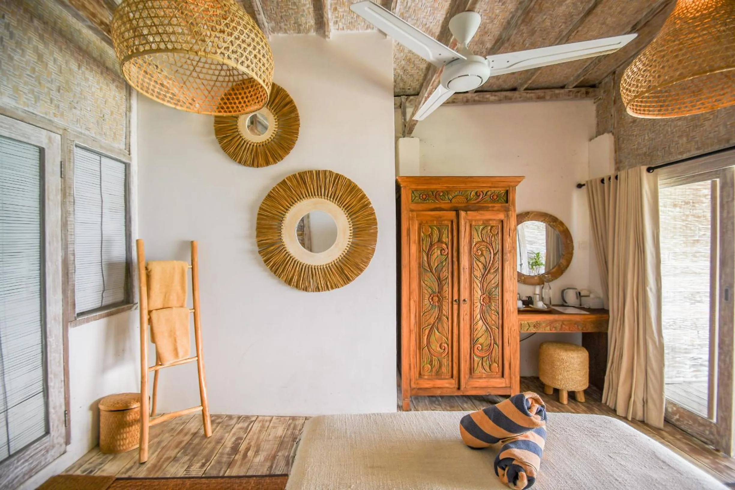 Bed in Le Cliff Bali