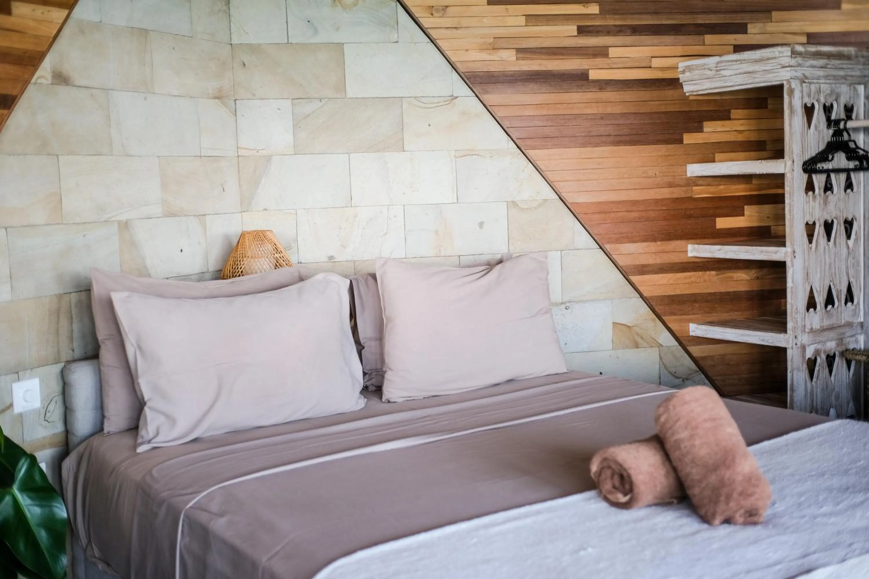 Bed in Le Cliff Bali