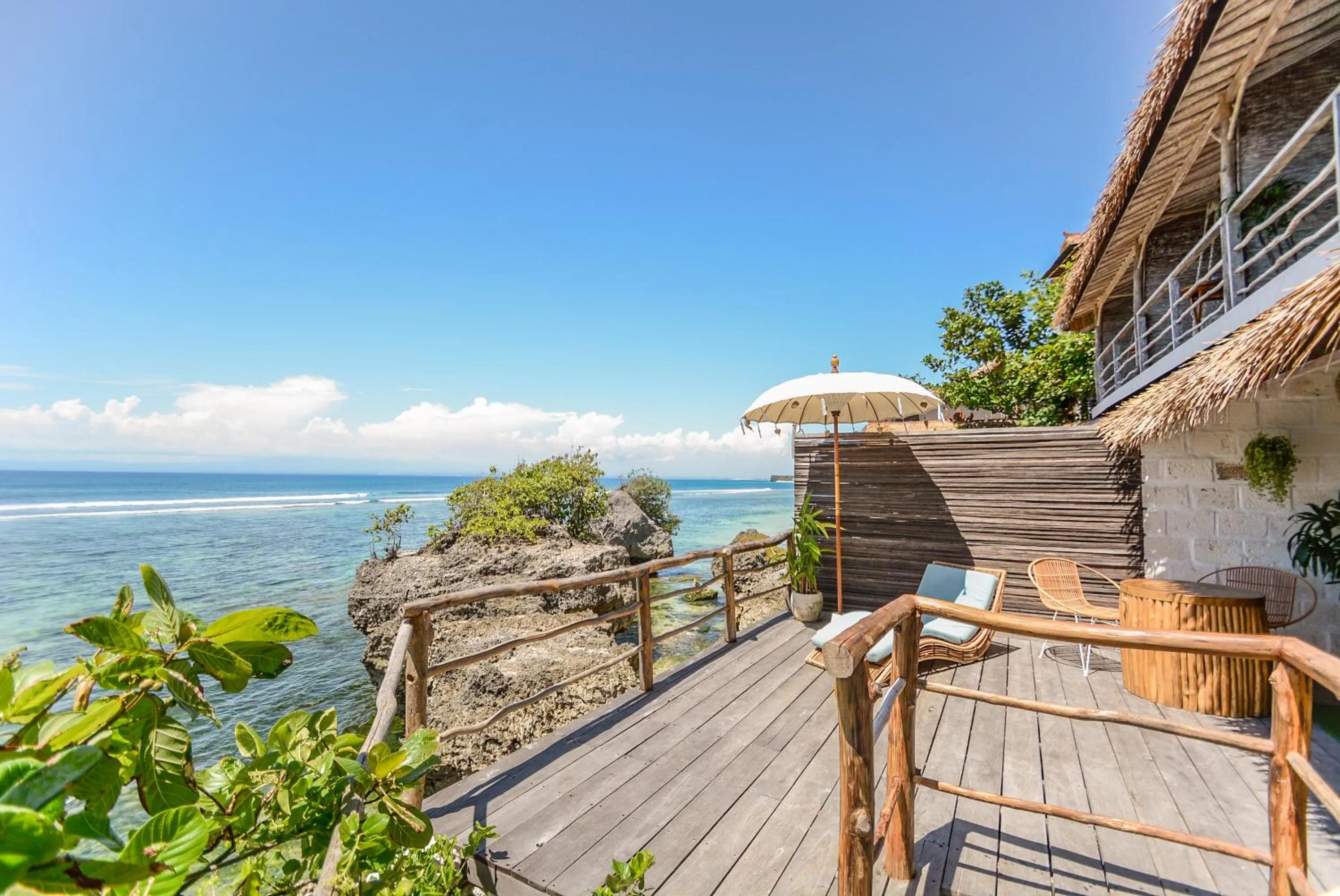 Balcony/Terrace in Le Cliff Bali