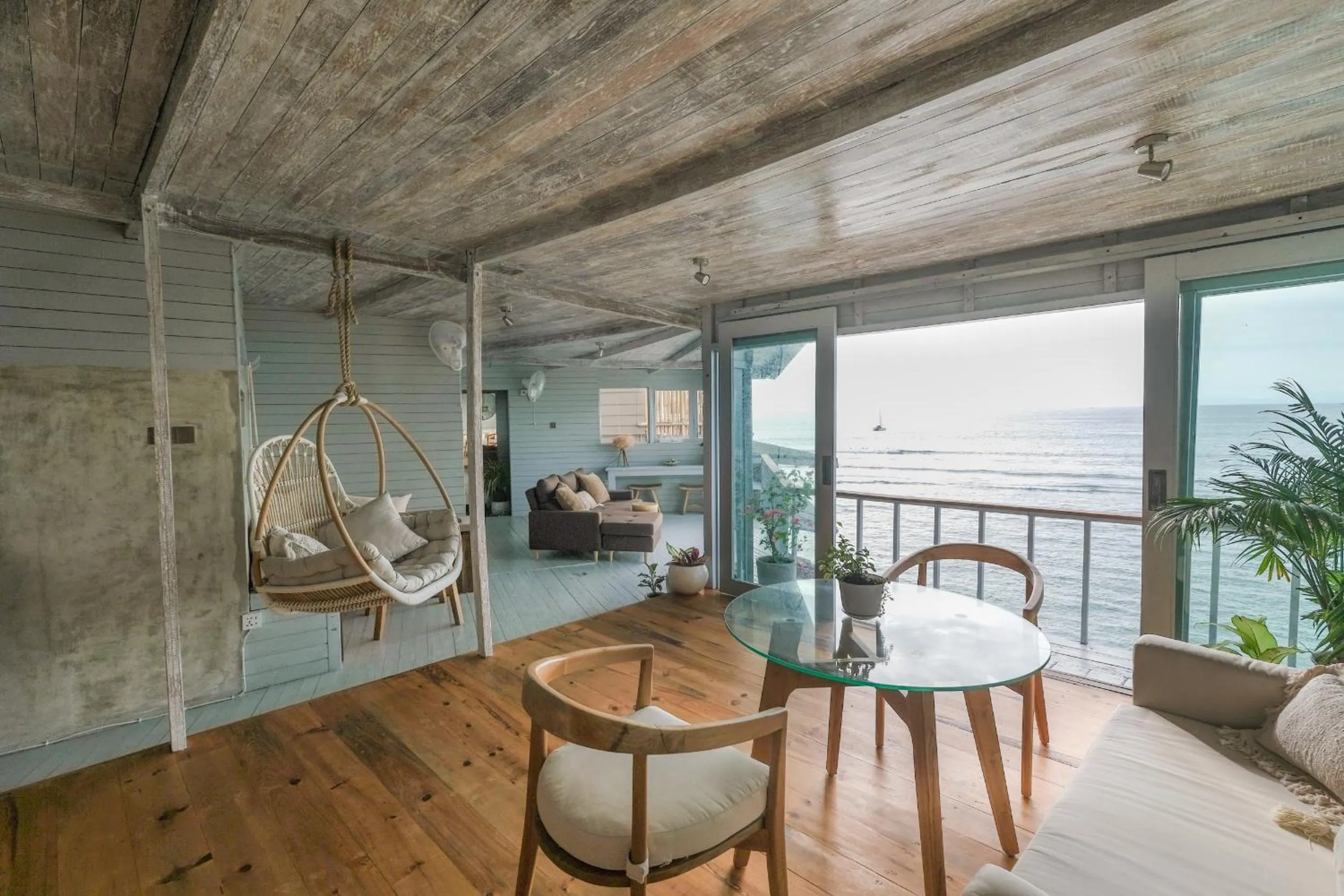 Seating area in Le Cliff Bali