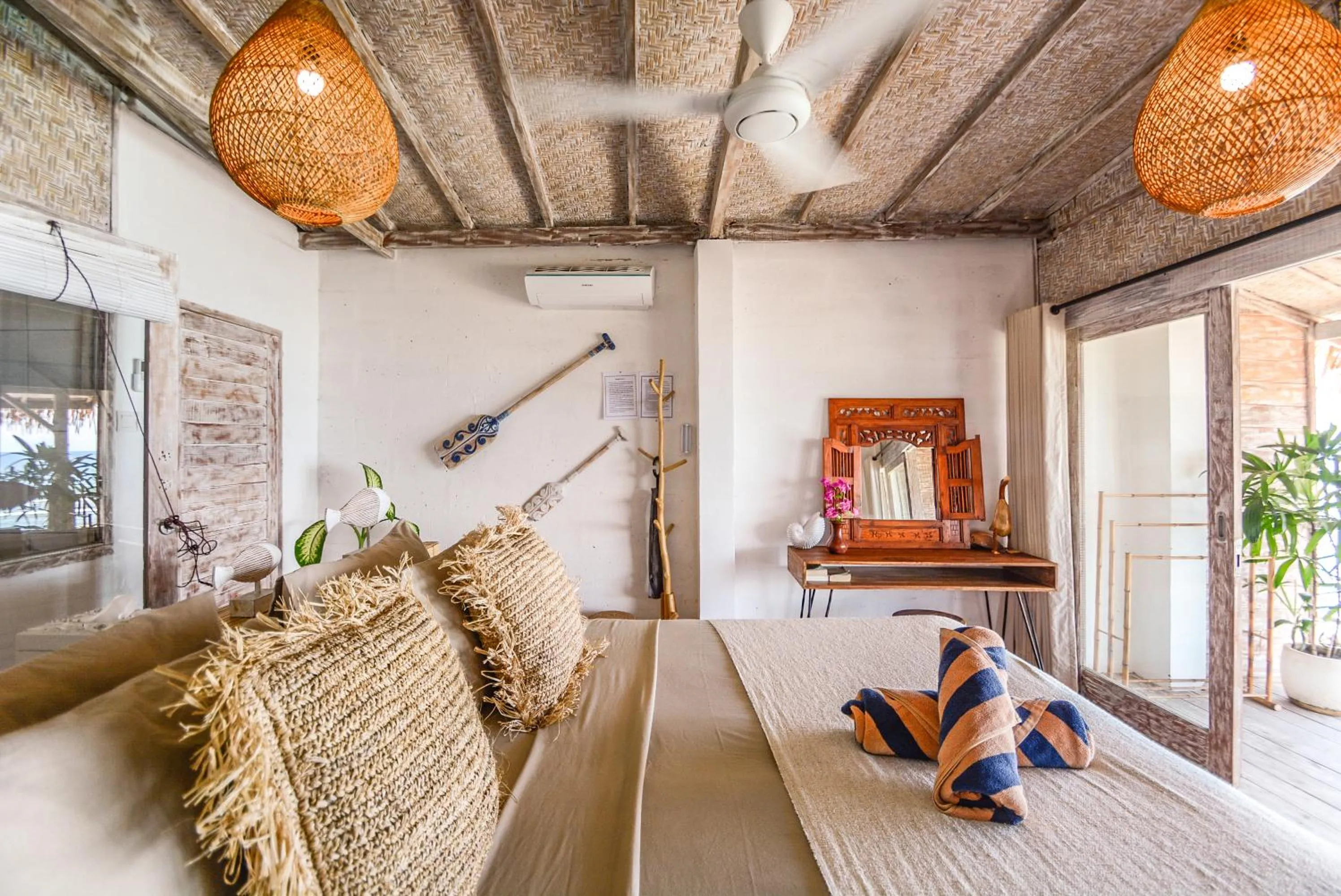 Bed in Le Cliff Bali