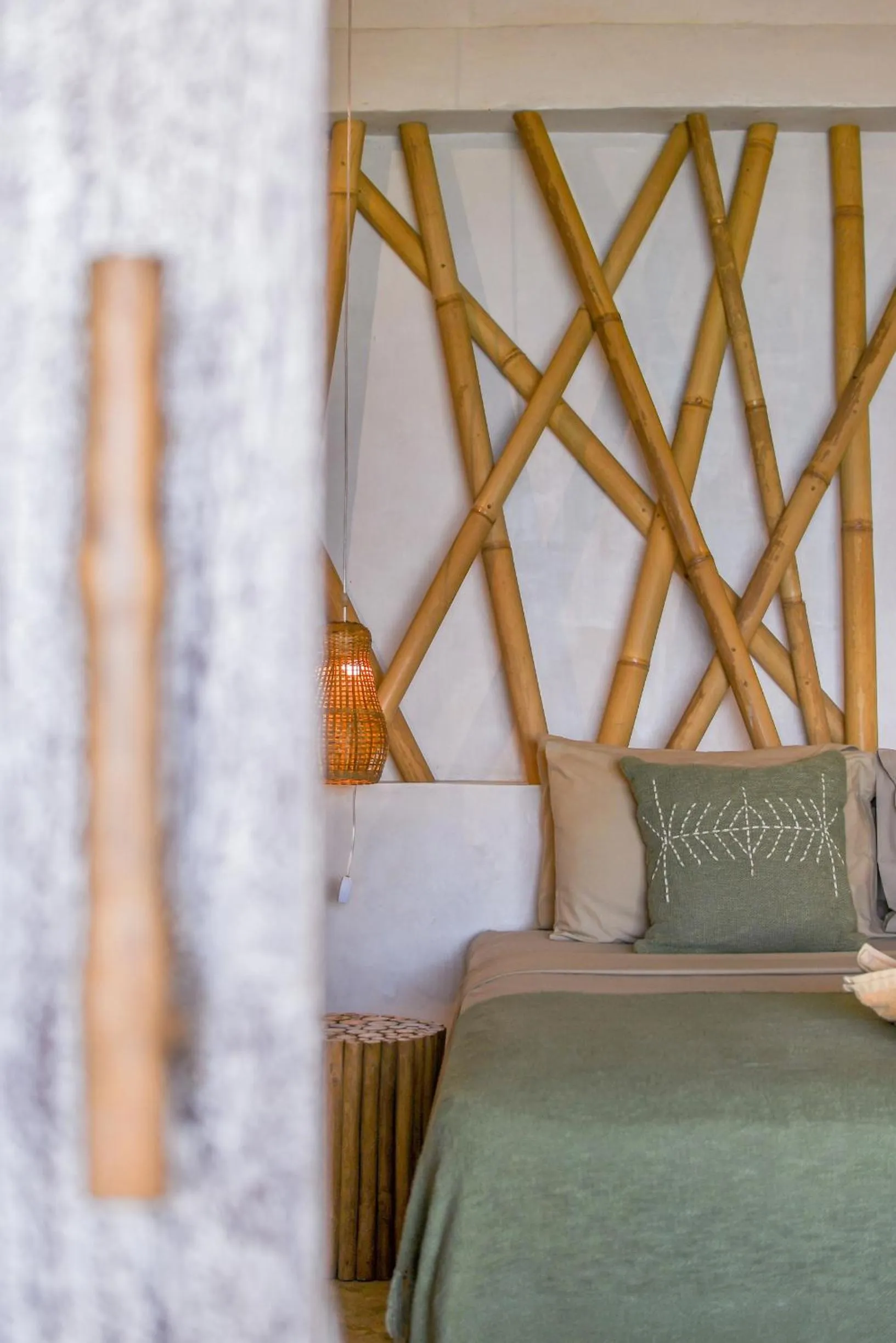 Bed in Le Cliff Bali