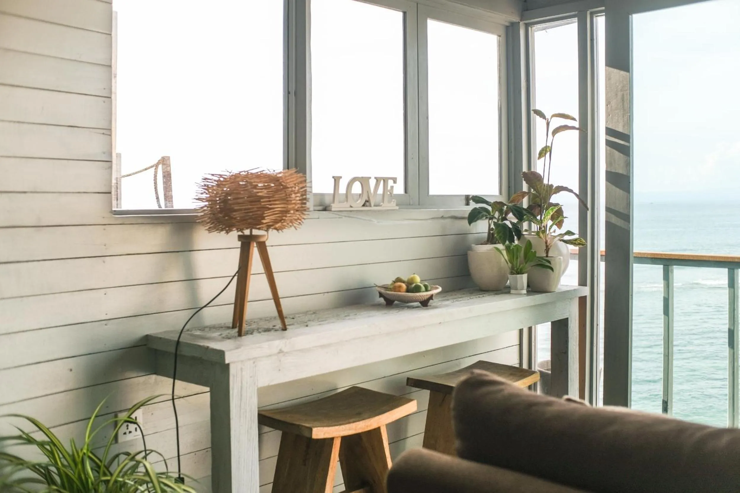 Living room in Le Cliff Bali