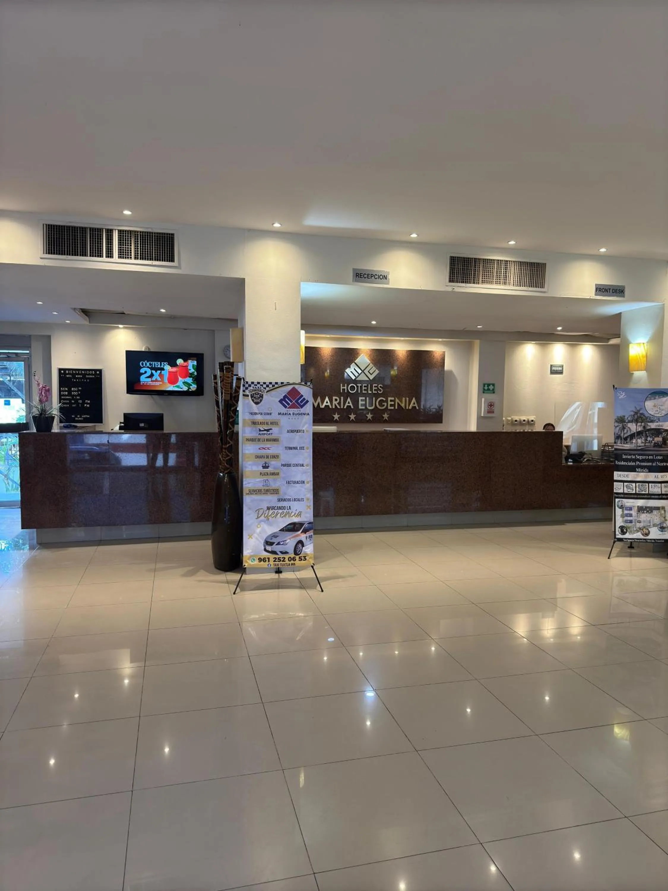 Lobby or reception in Hotel María Eugenia Tuxtla Gutiérrez