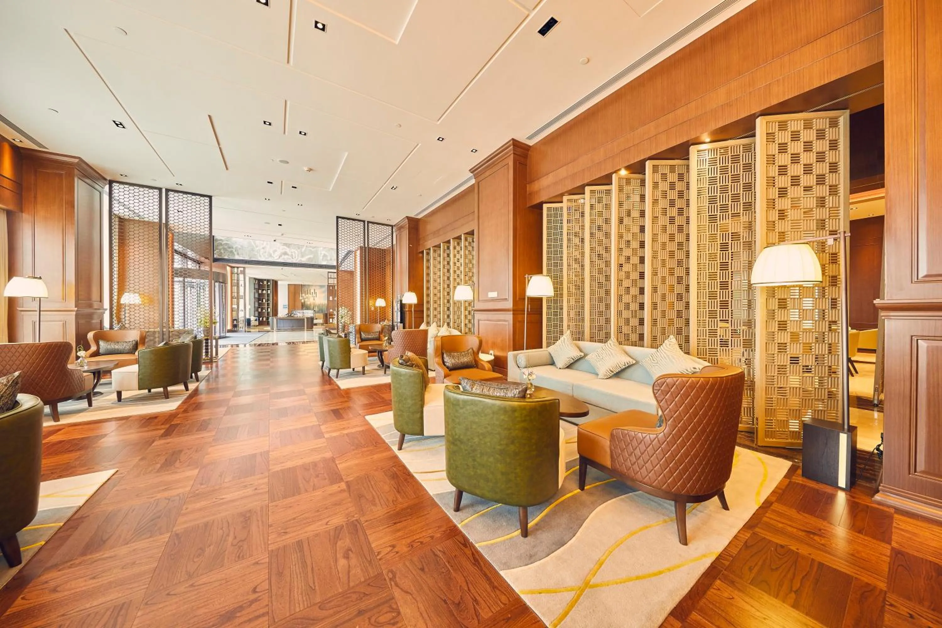 Seating area in LJZ Supreme Tower Hotel