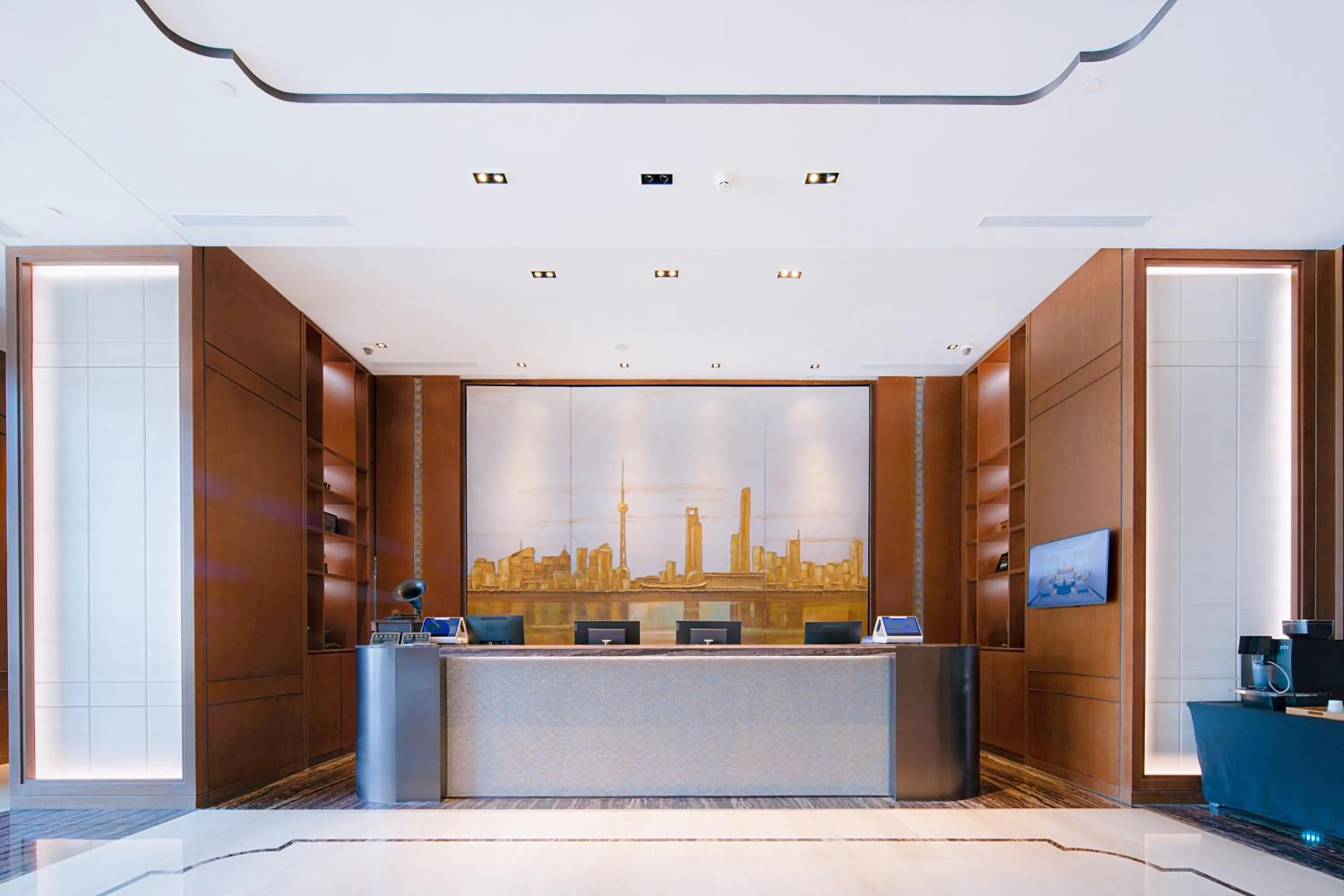 Lobby or reception in LJZ Supreme Tower Hotel