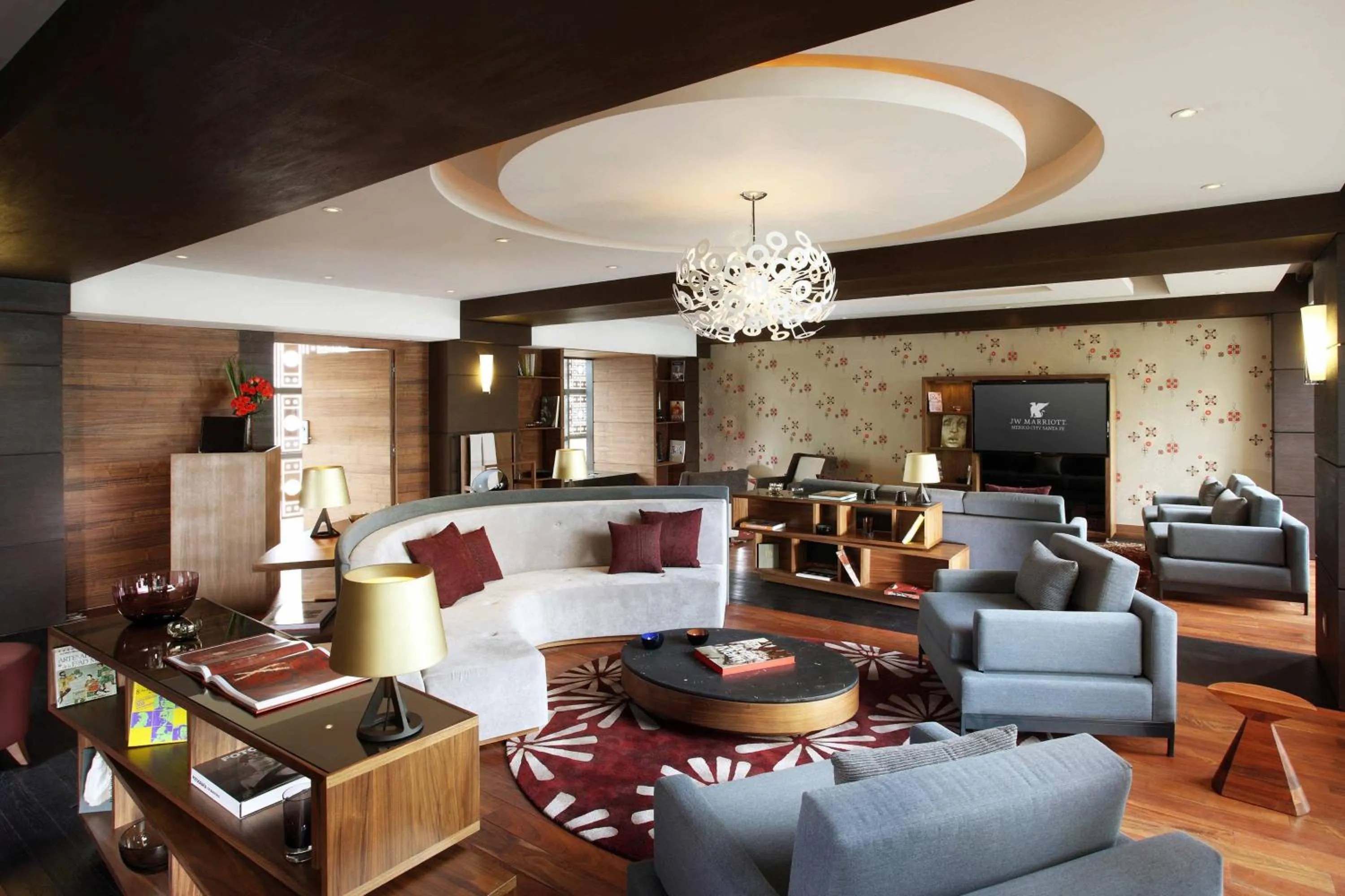 Lounge or bar in JW Marriott Hotel Mexico City Santa Fe