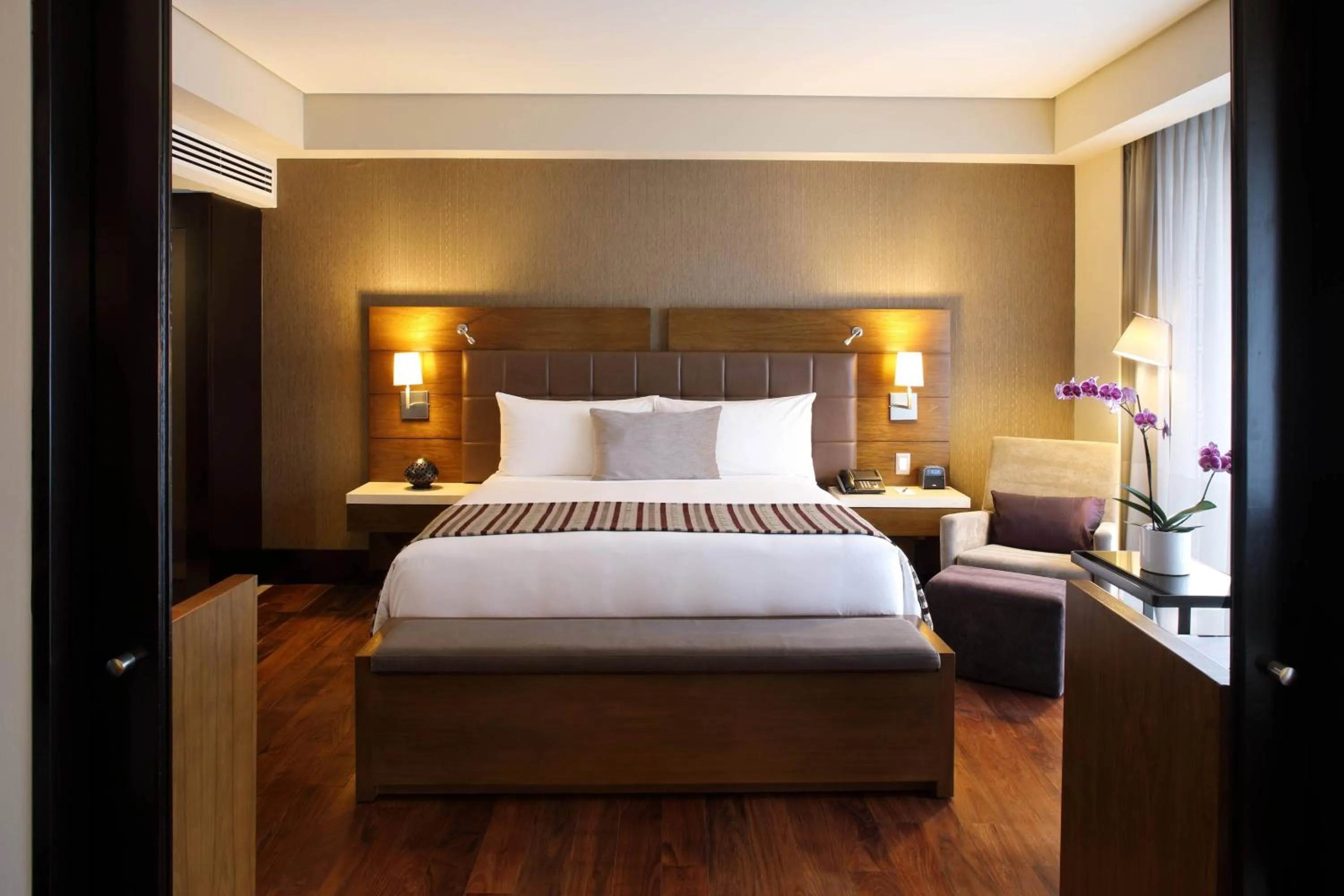 Bedroom, Bed in JW Marriott Hotel Mexico City Santa Fe