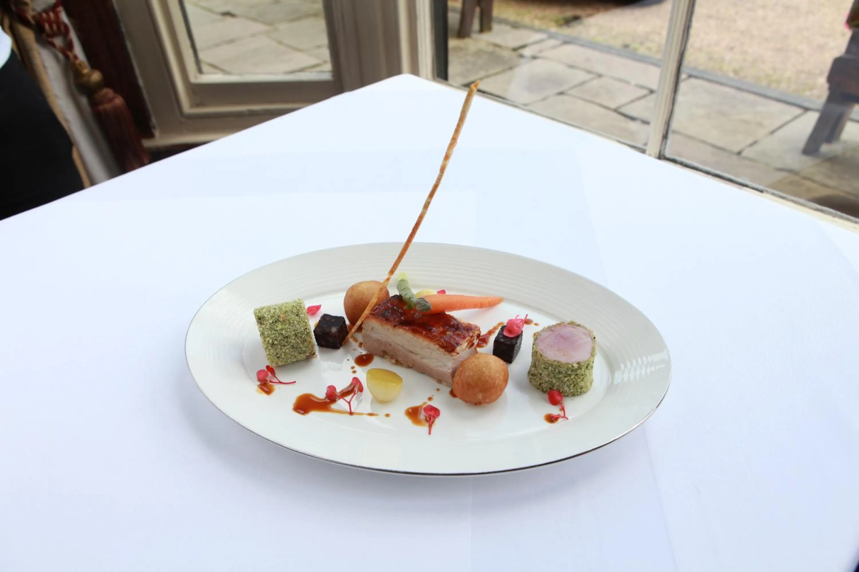 Food close-up in The White Hart