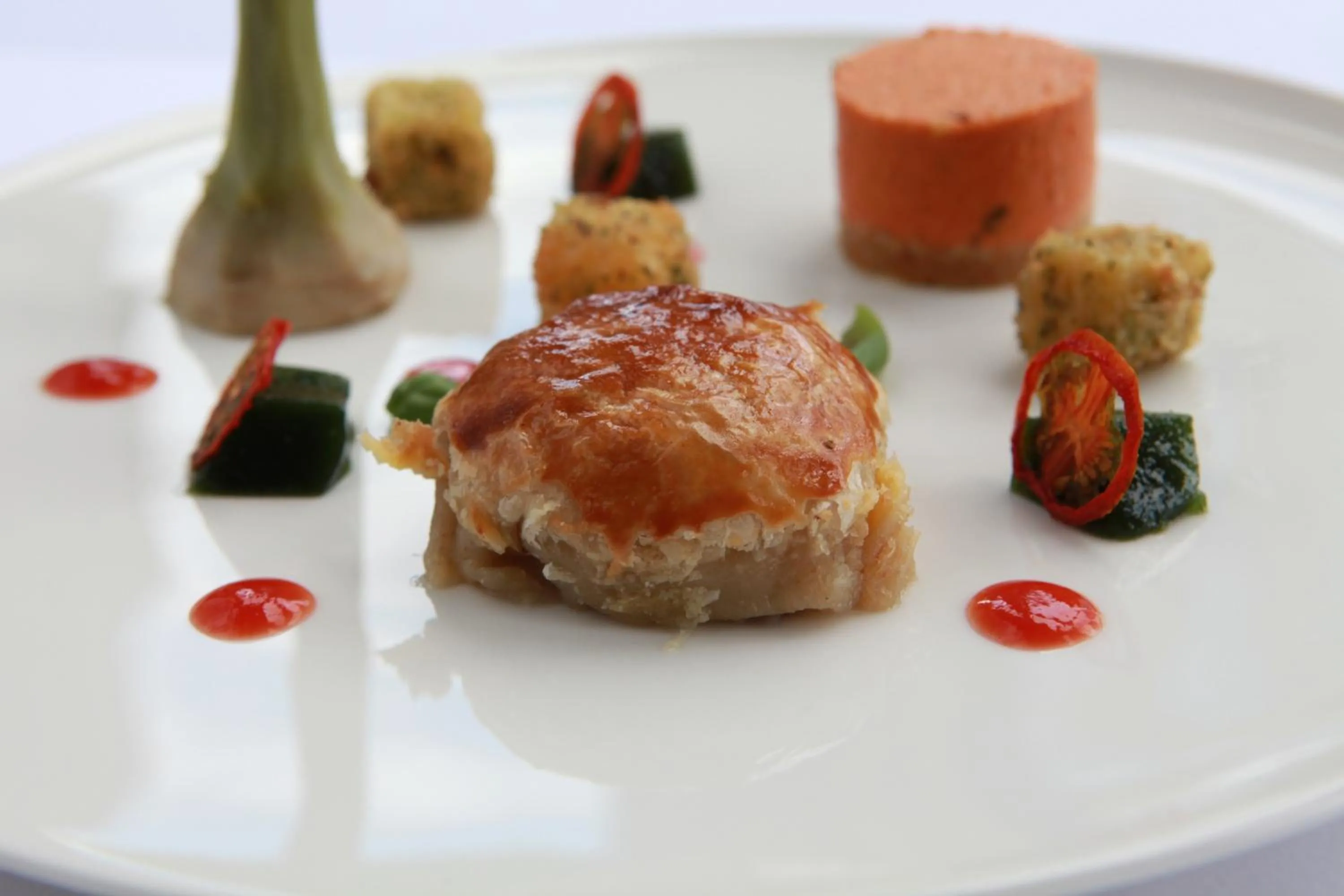 Food close-up in The White Hart