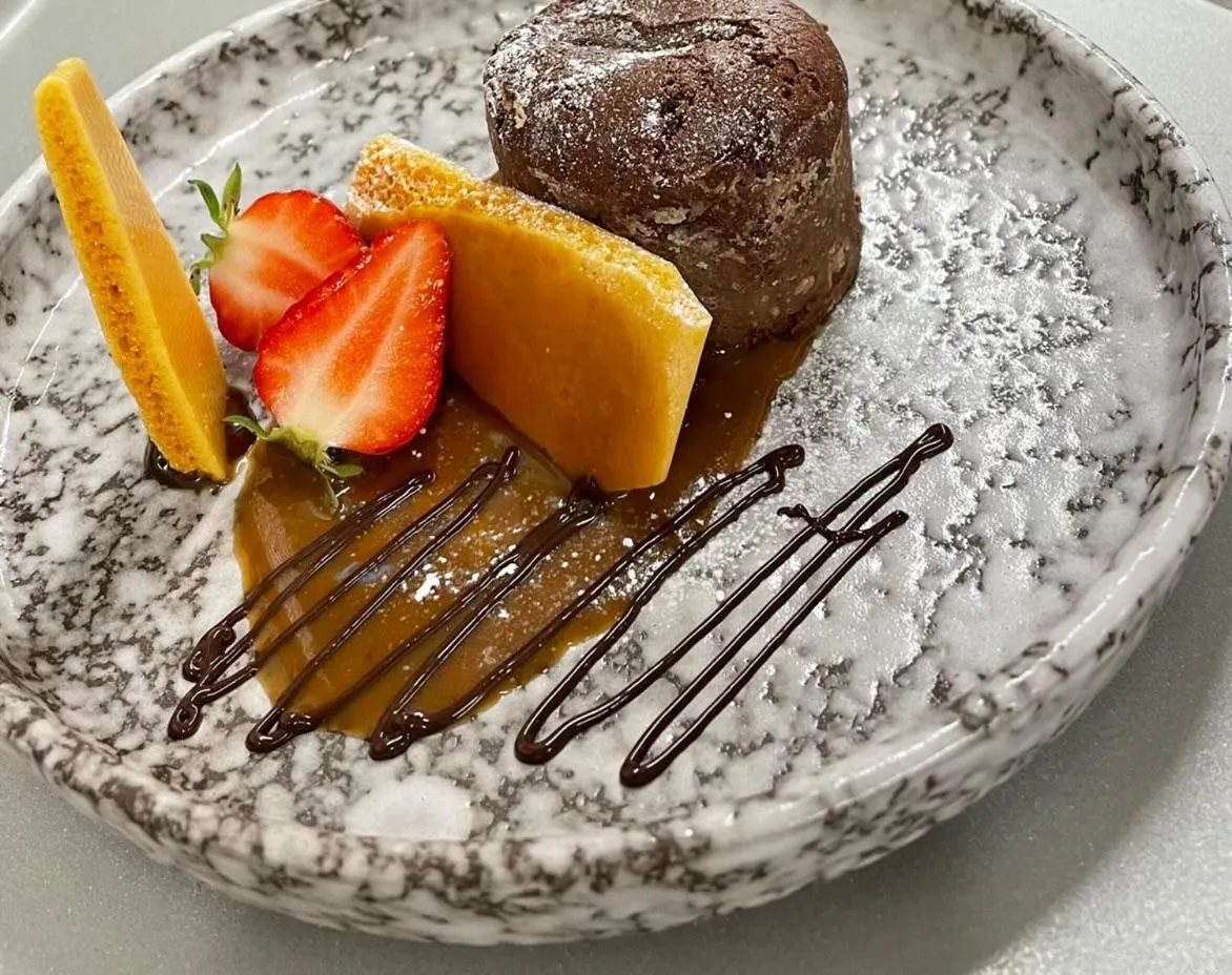 Food close-up in The White Hart