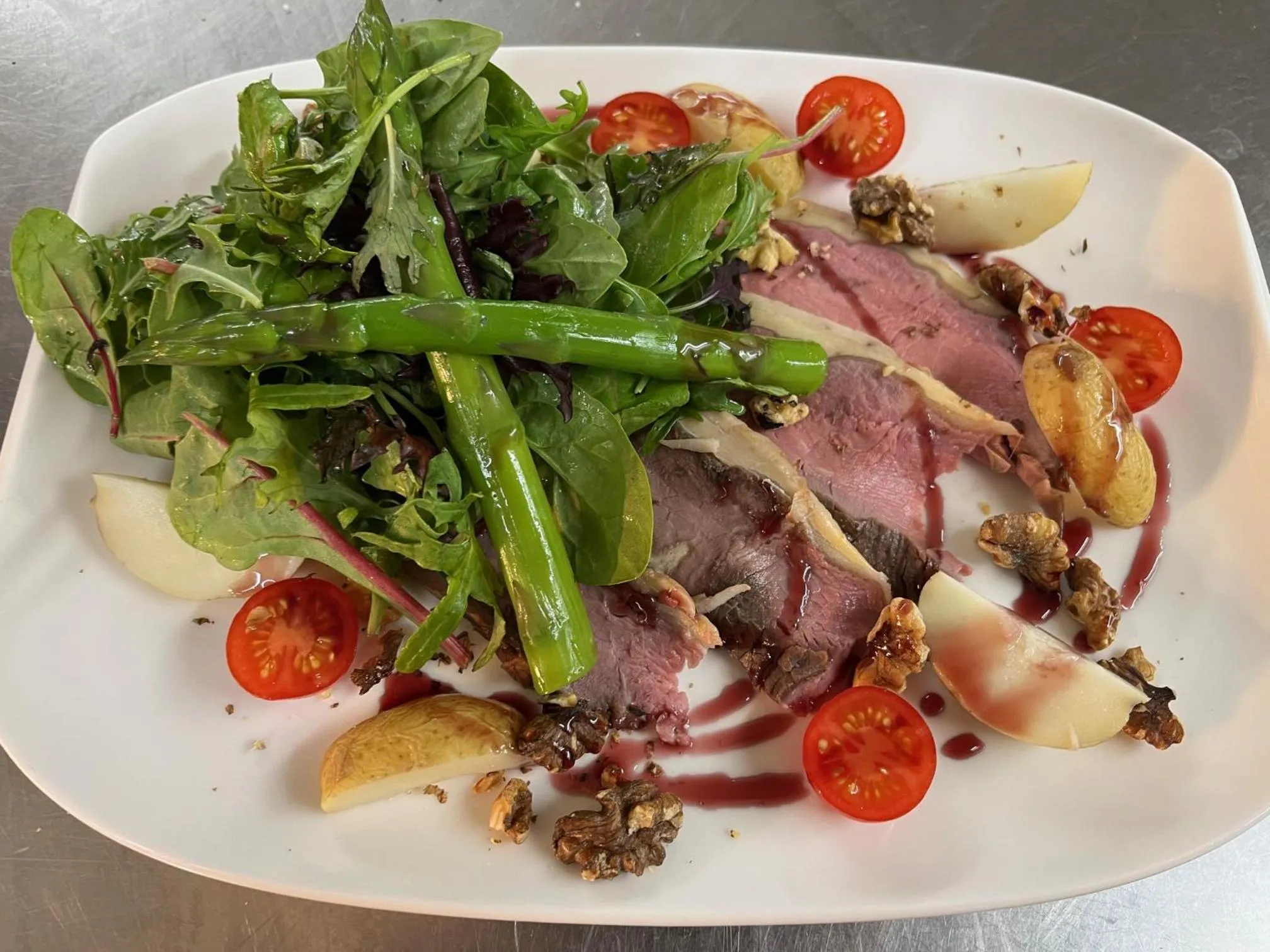 Food close-up in The White Hart