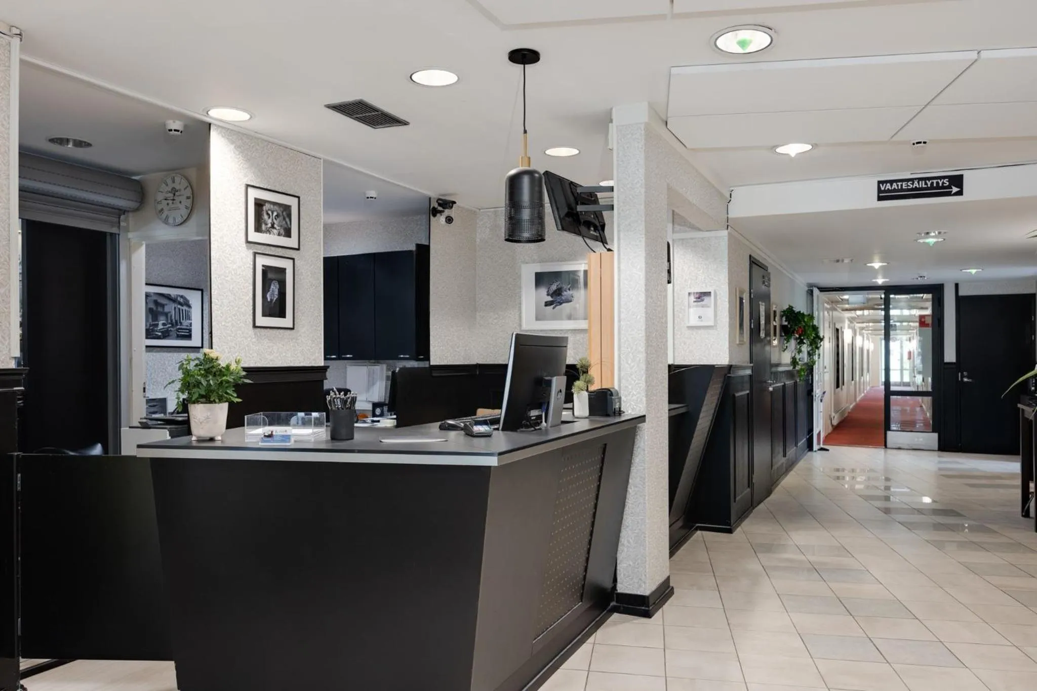 Lobby or reception in Hotel Käenpesä