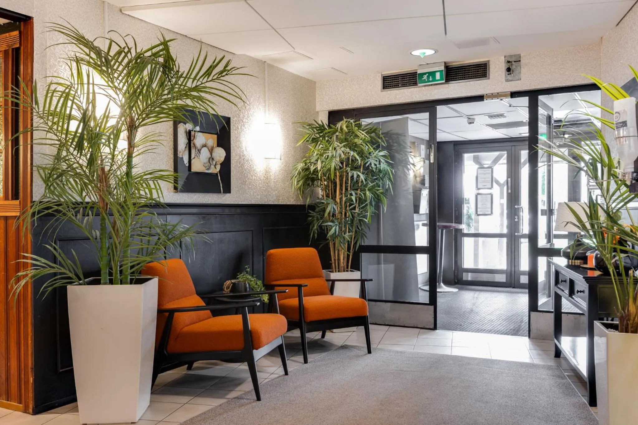 Seating area in Hotel Käenpesä