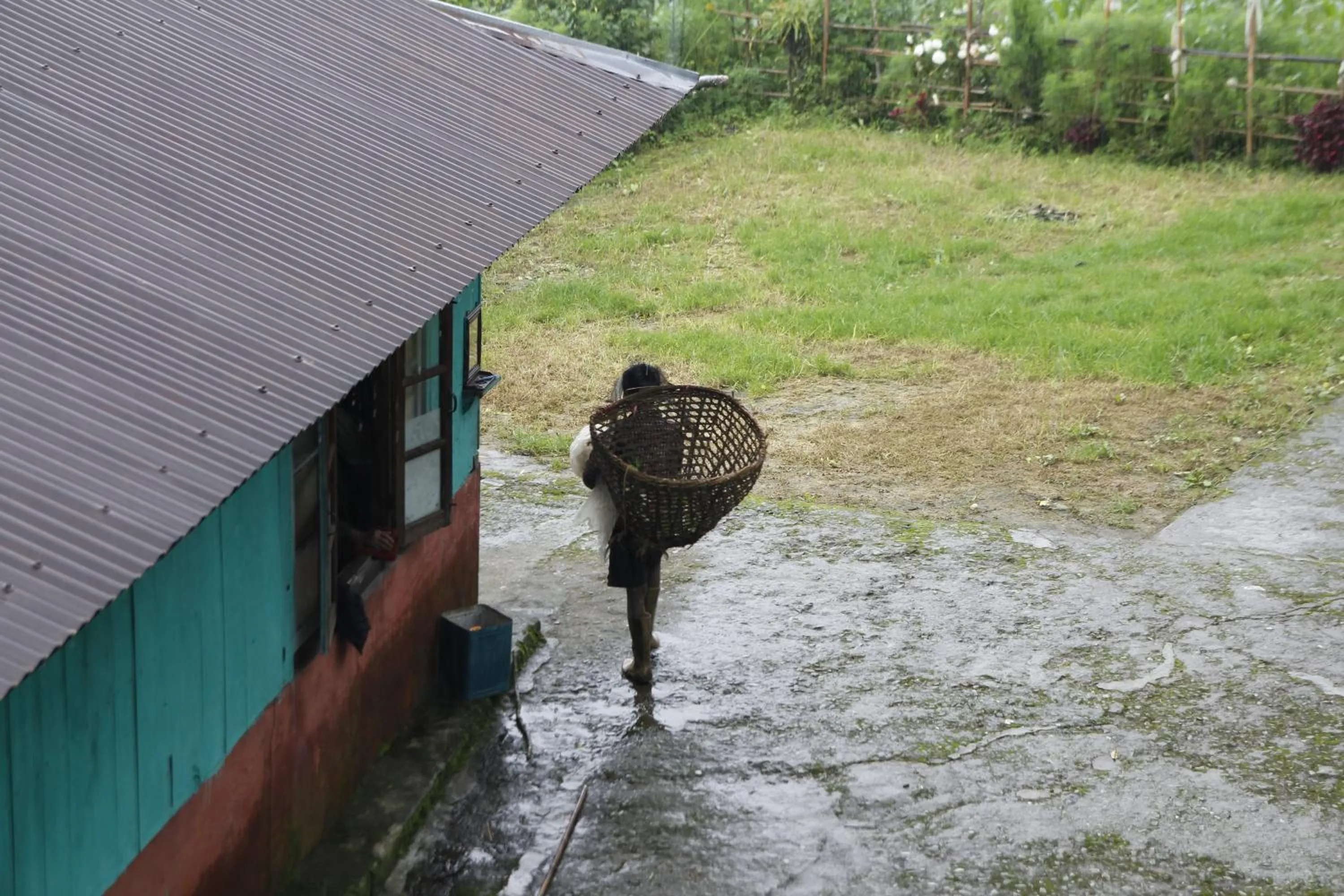 Facade/entrance in Borong Polok Village Homestay