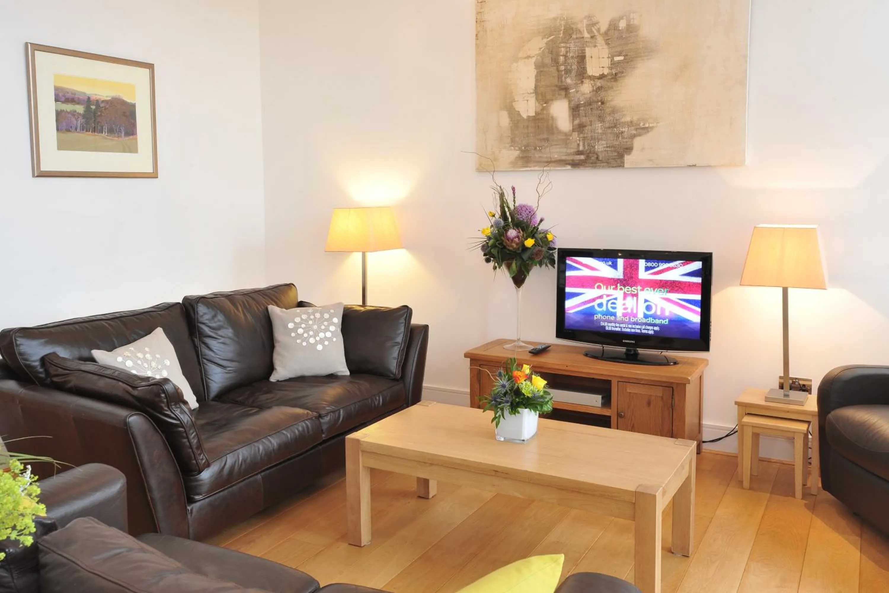 Living room in Highland Apartments by Mansley