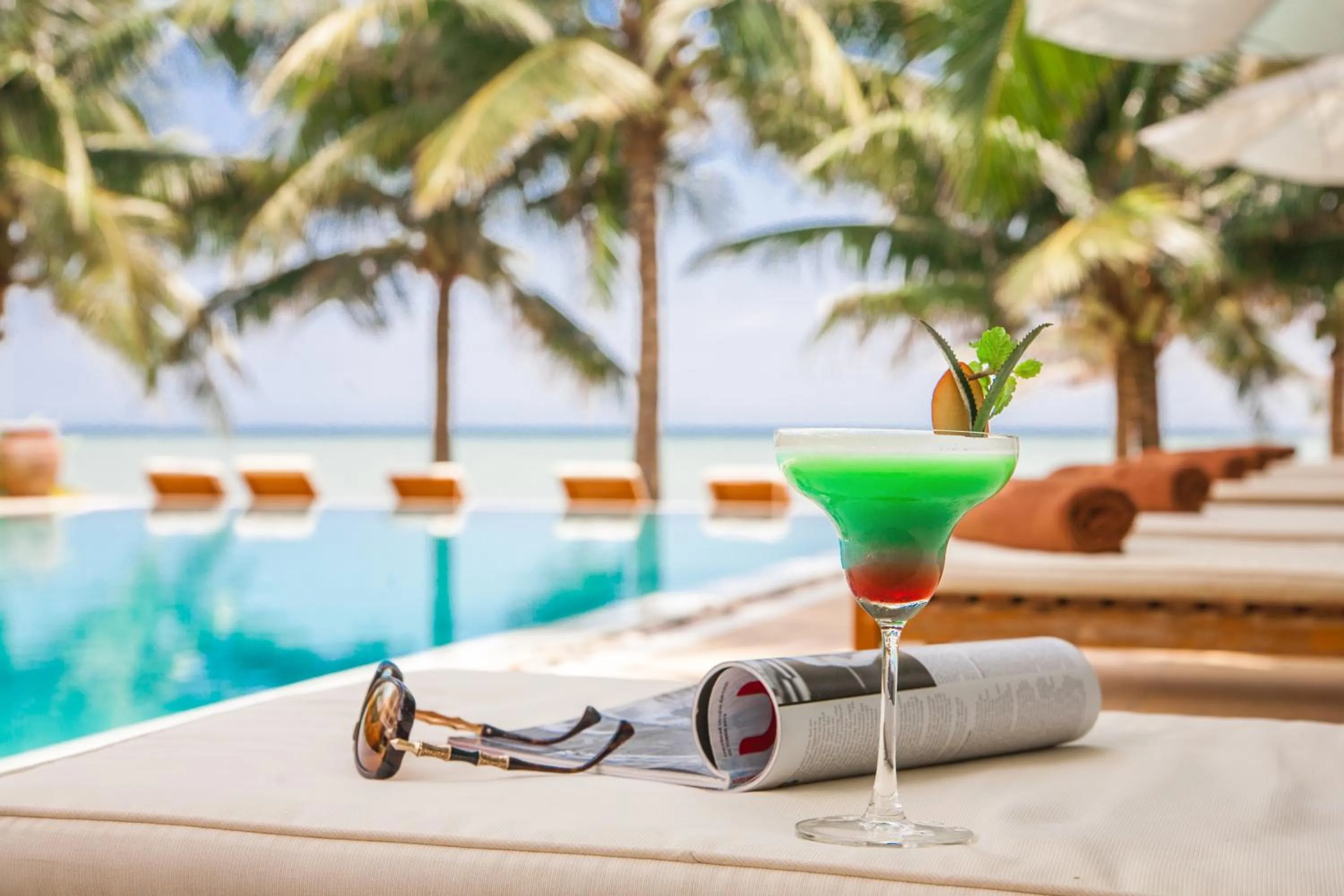 Swimming pool in Villa Aria Boutique Muine