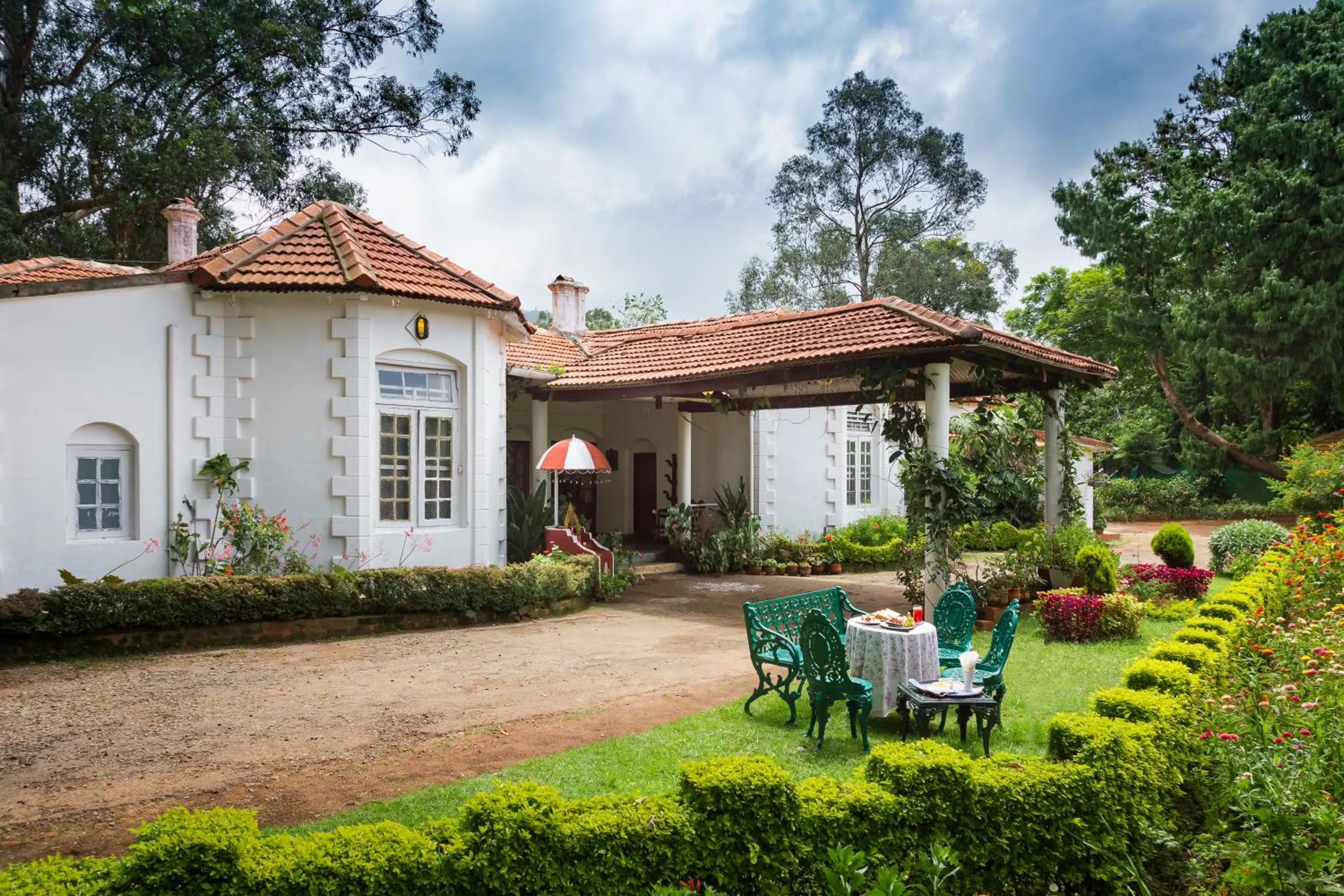 Property building in Neemrana's Wallwood Garden