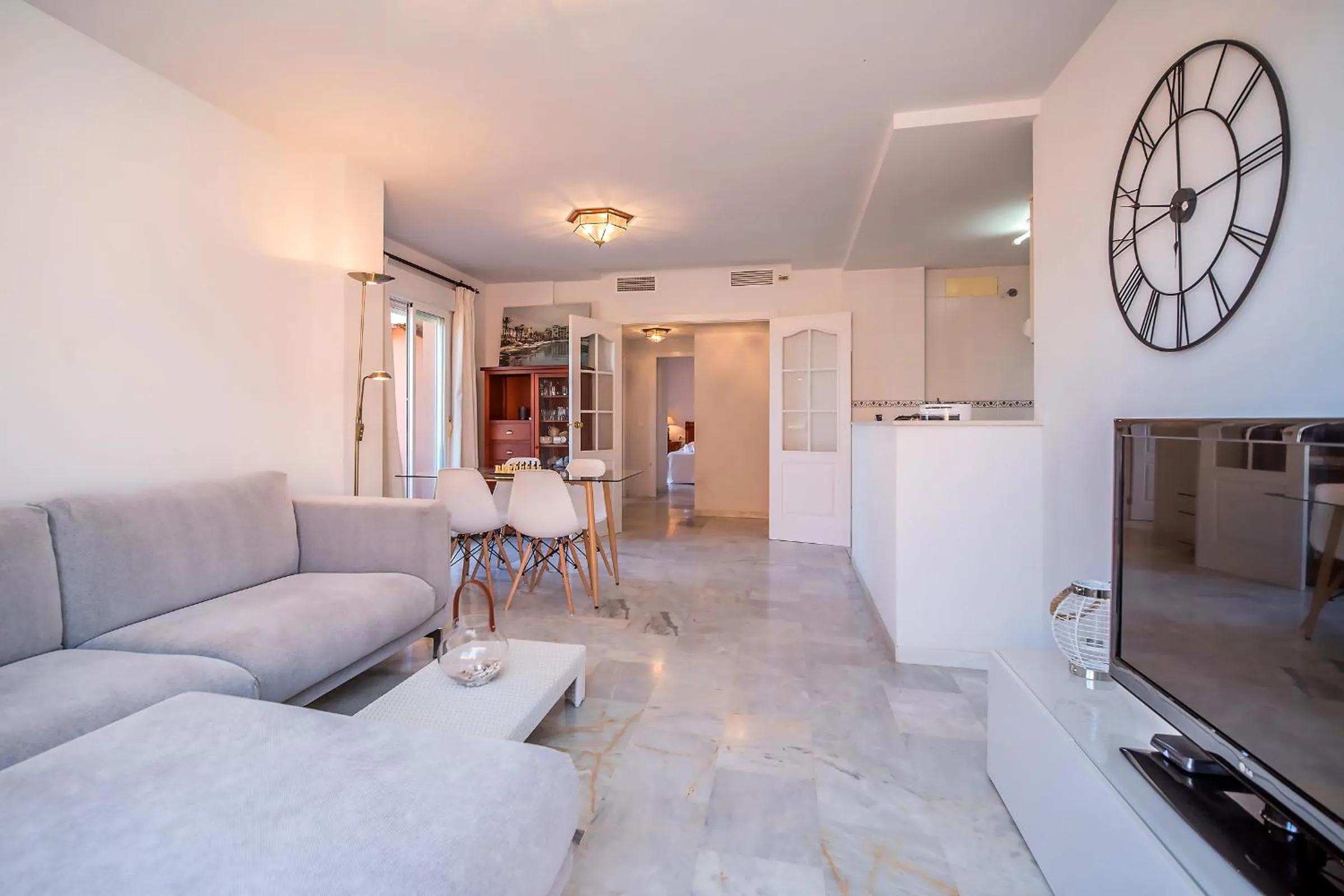 Living room in Los Hidalgos Penthouse