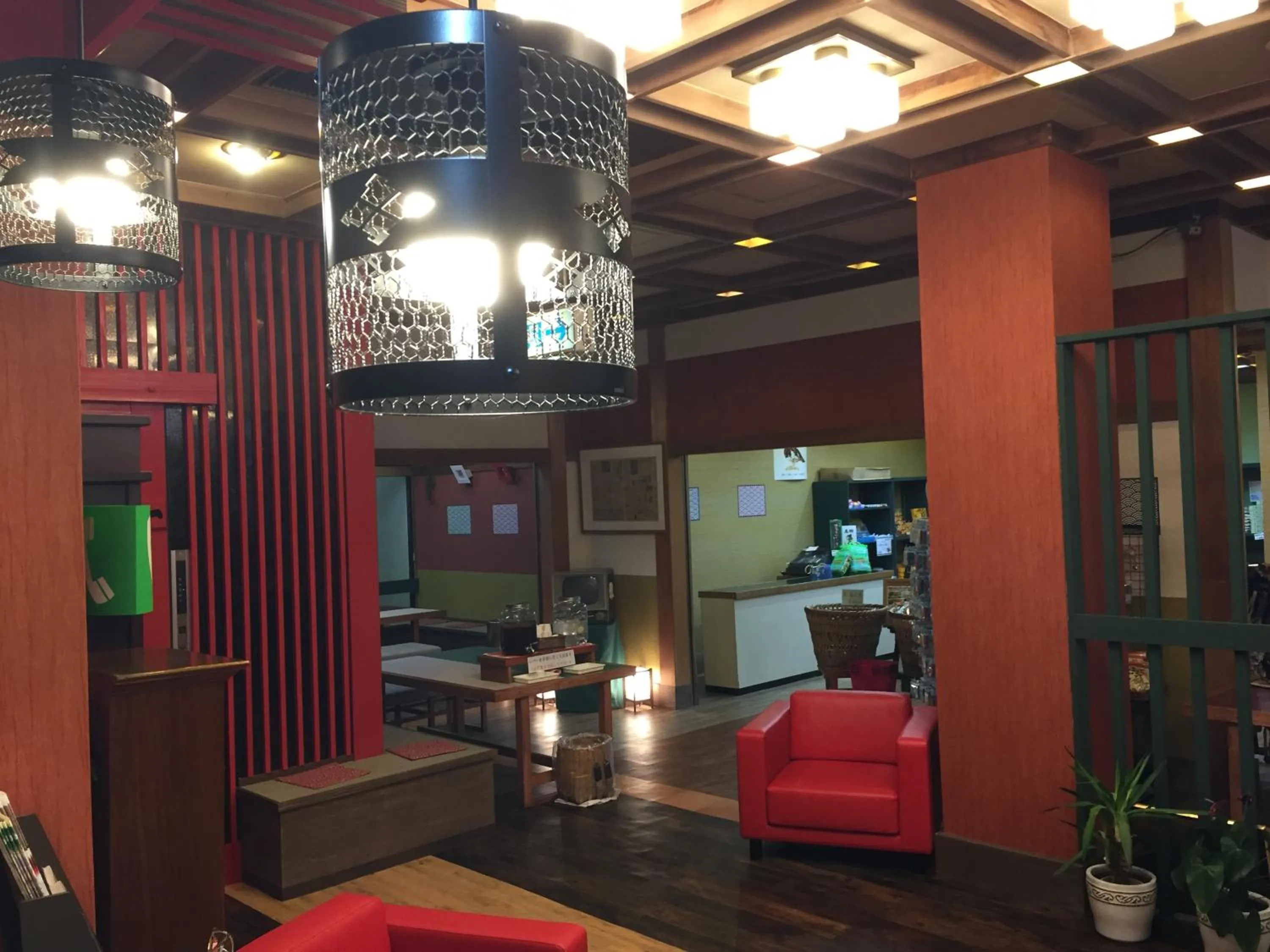 Lobby or reception in Hotel Yuzan