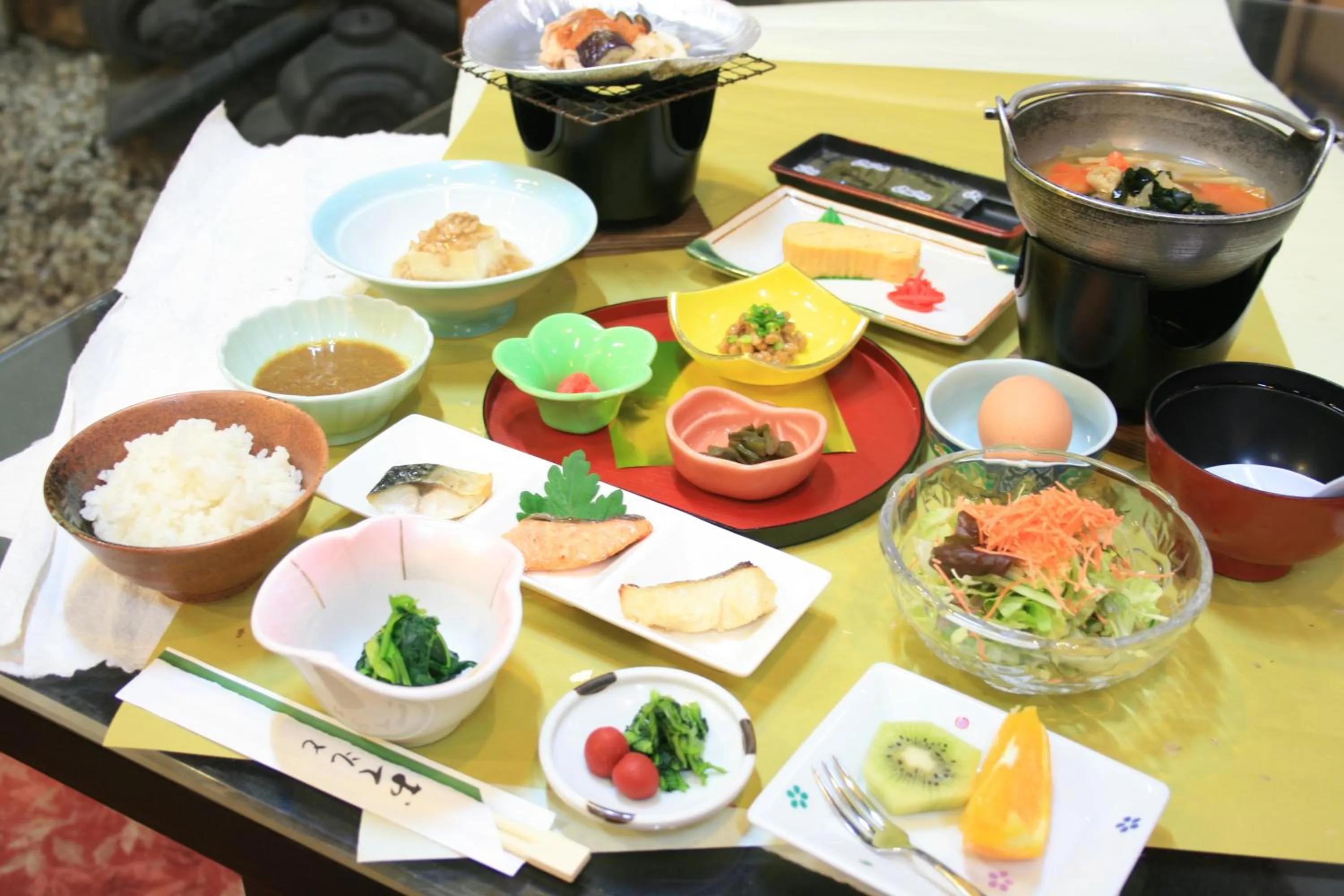 Breakfast in Hotel Yuzan