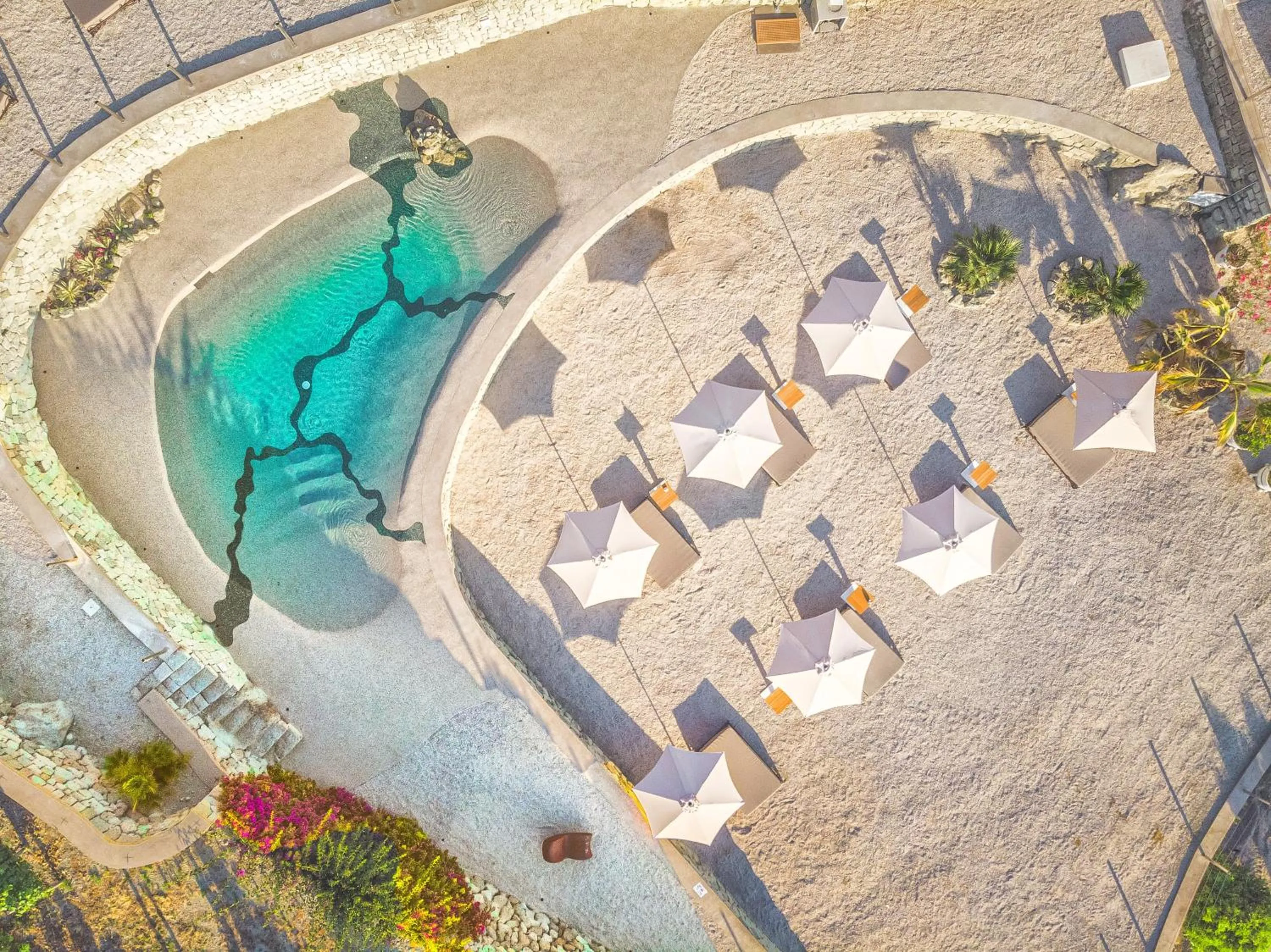 Pool view in Tenuta C'est la Vie