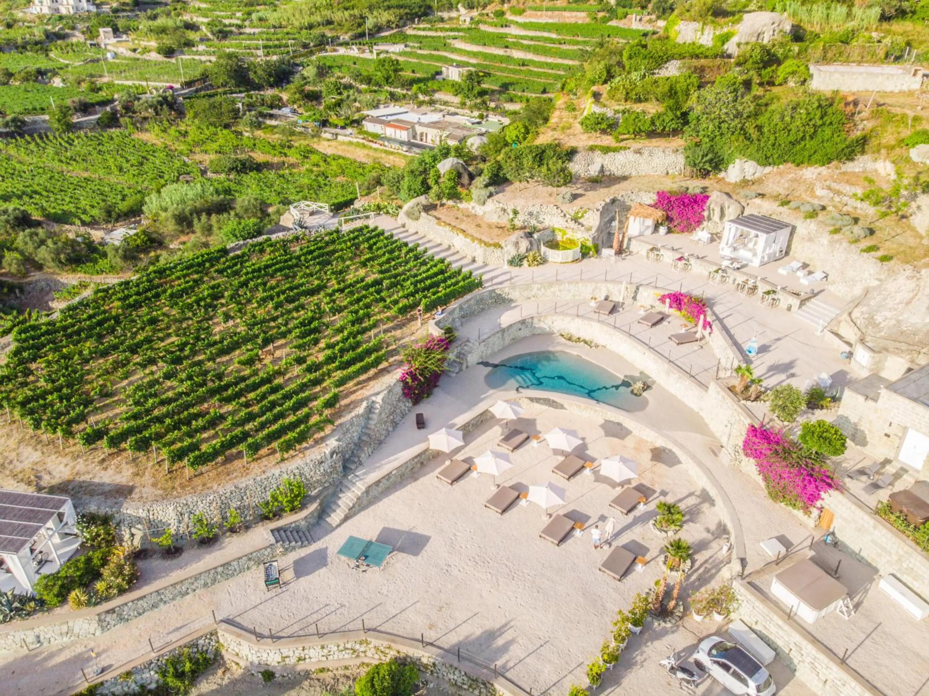 Swimming pool in Tenuta C'est la Vie