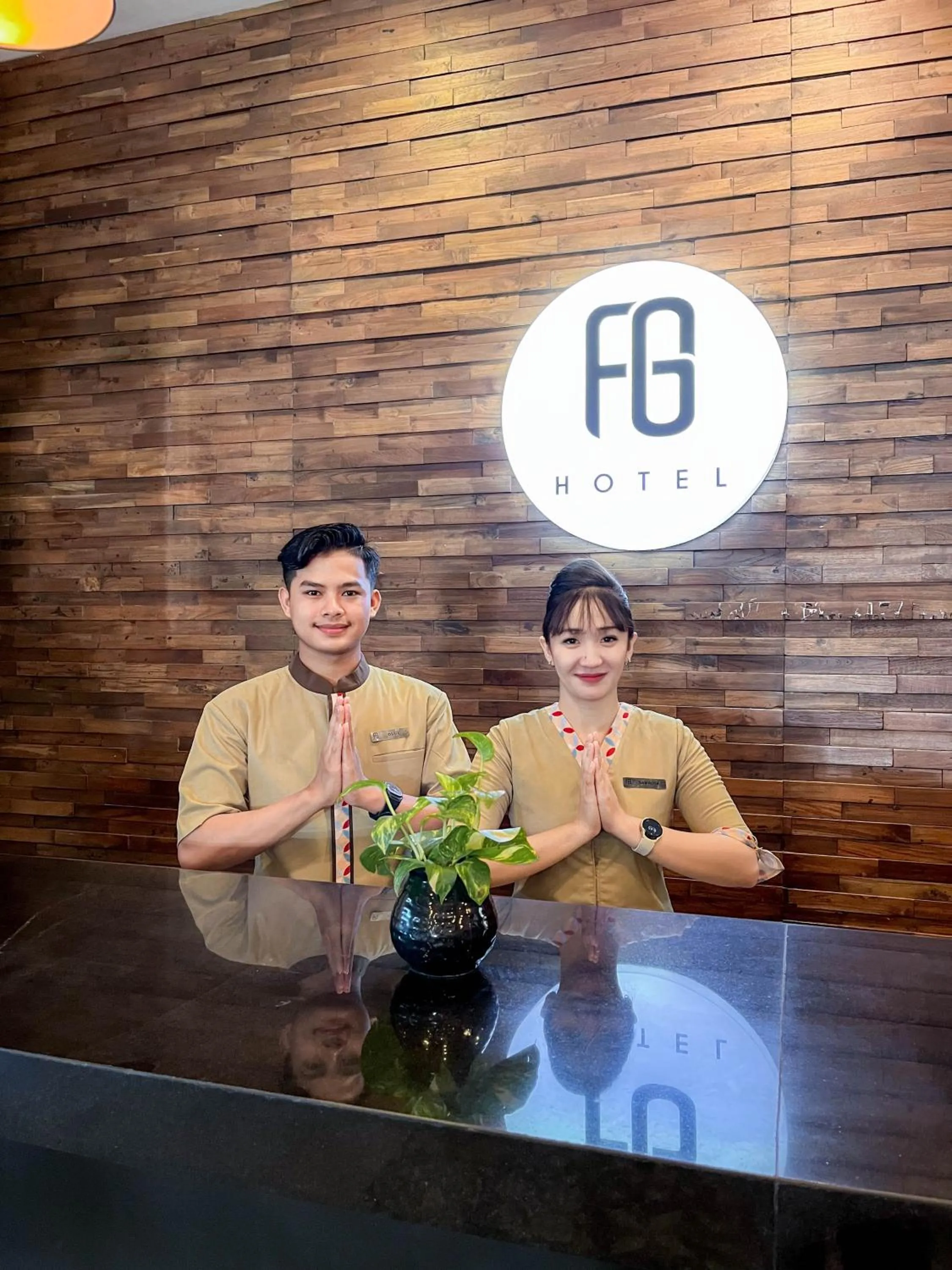 Lobby or reception in Hotel Fortunagrande Jember By Fosia Hotels