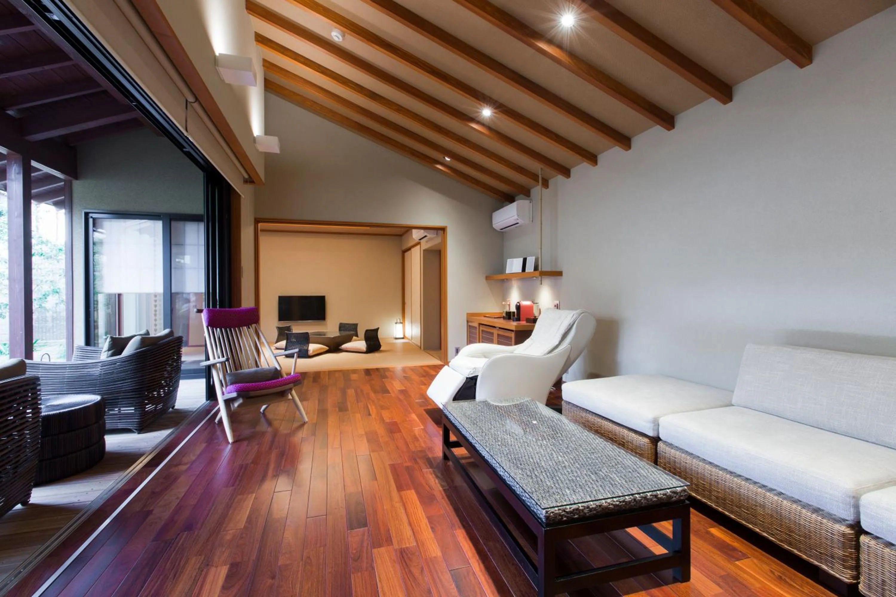 Living room in Kizukuri no Yado Hashizuya