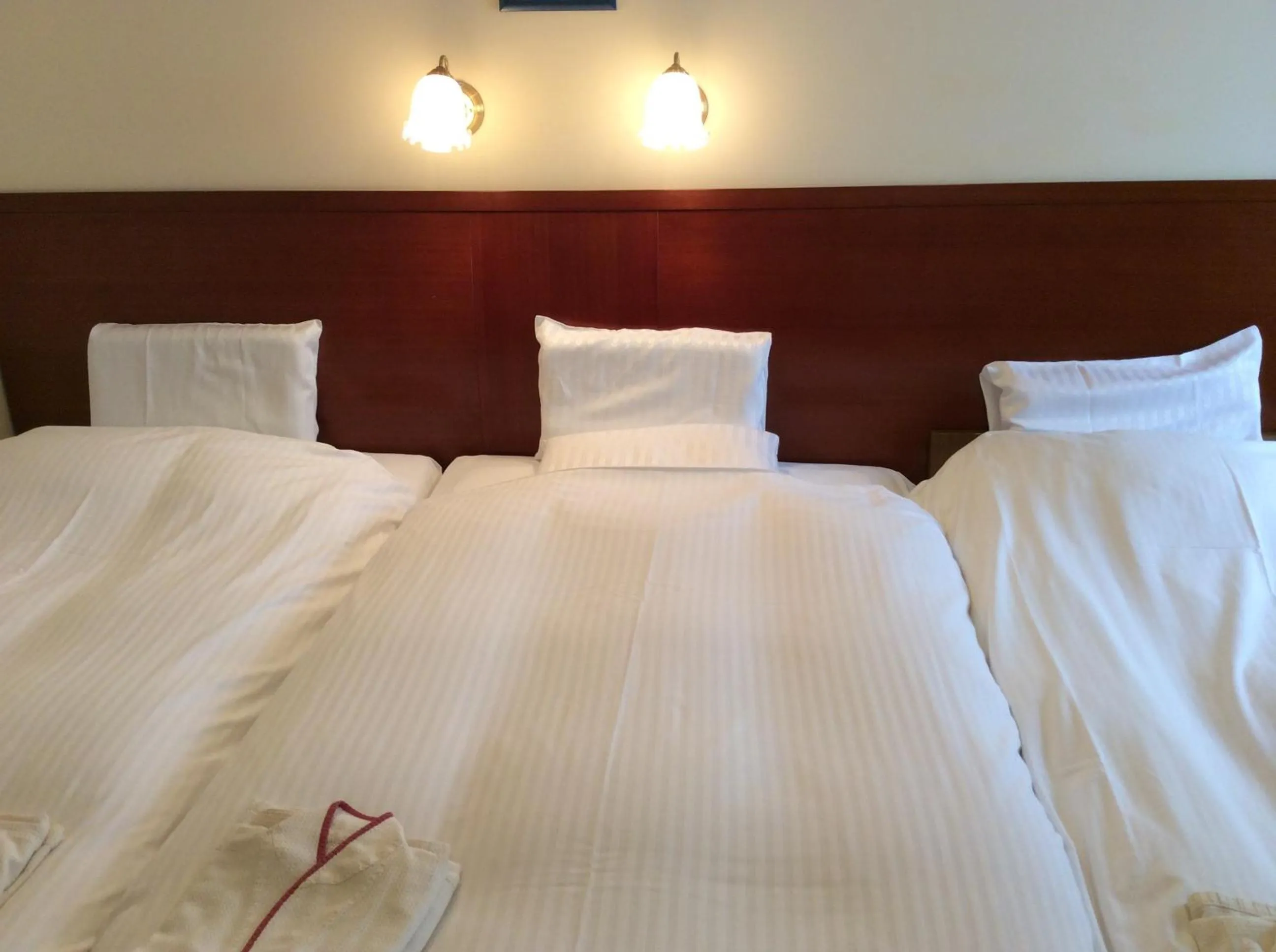 Bed in Hotel Sun Queen