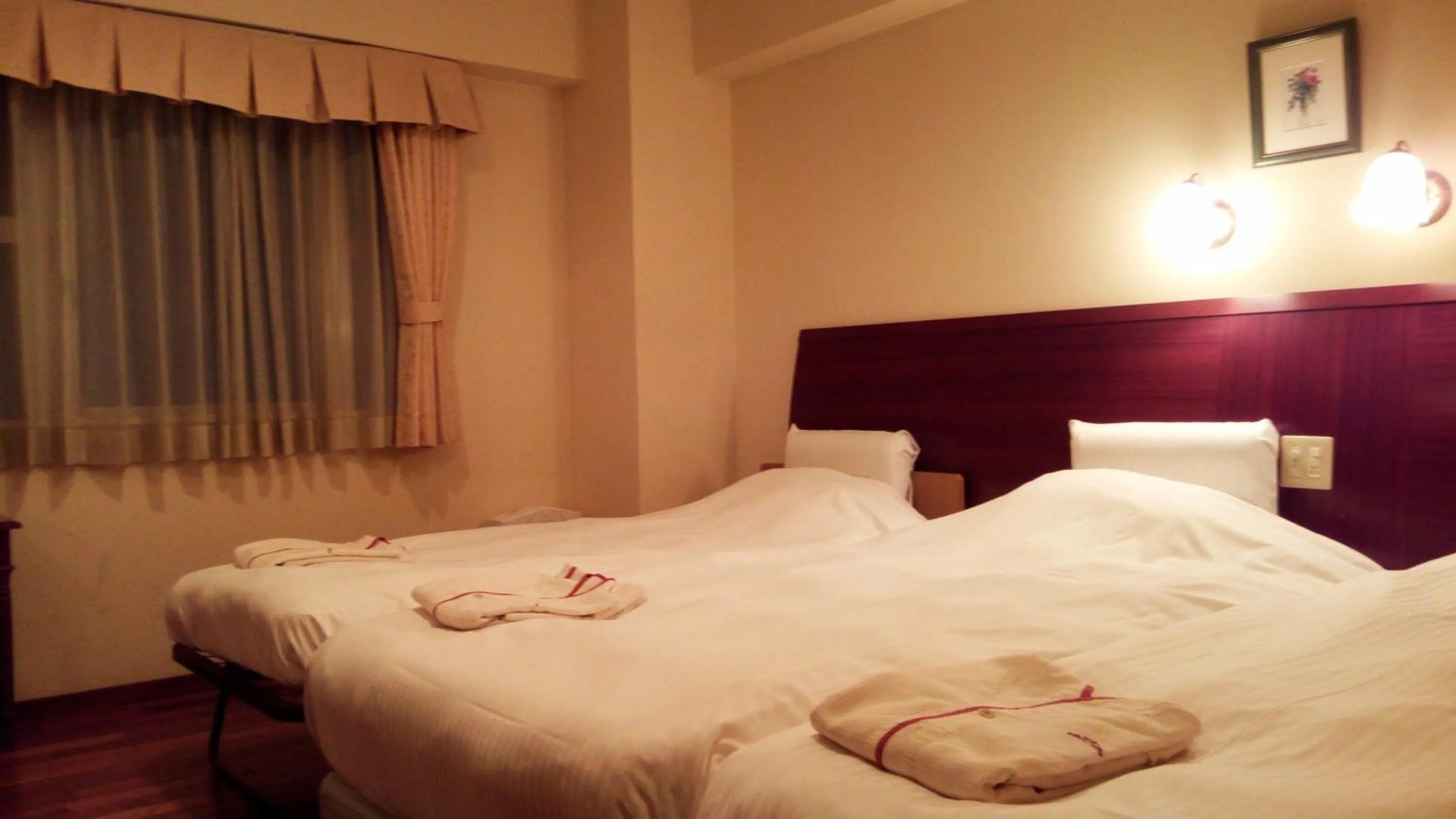 Bed in Hotel Sun Queen