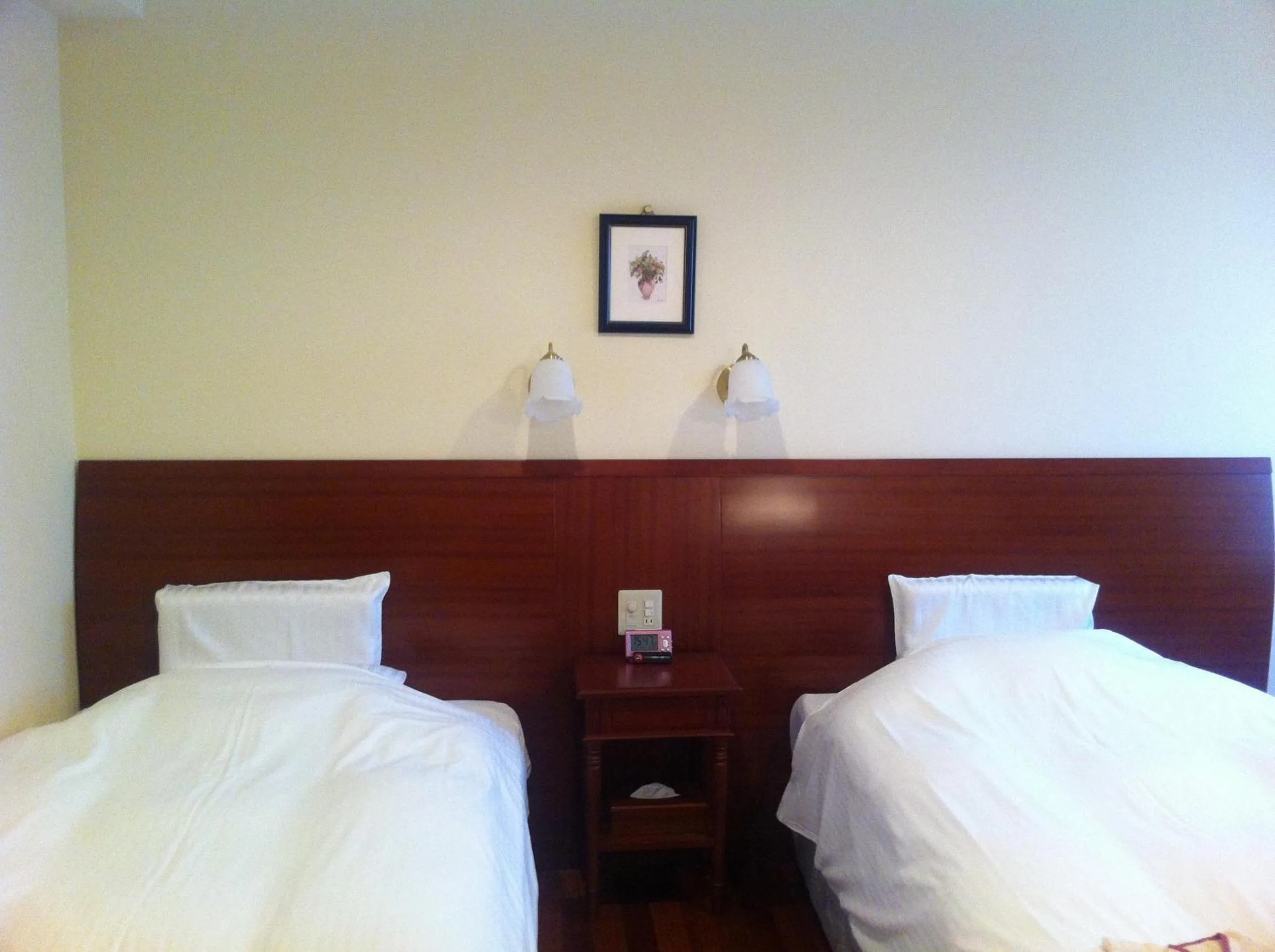 Bed in Hotel Sun Queen