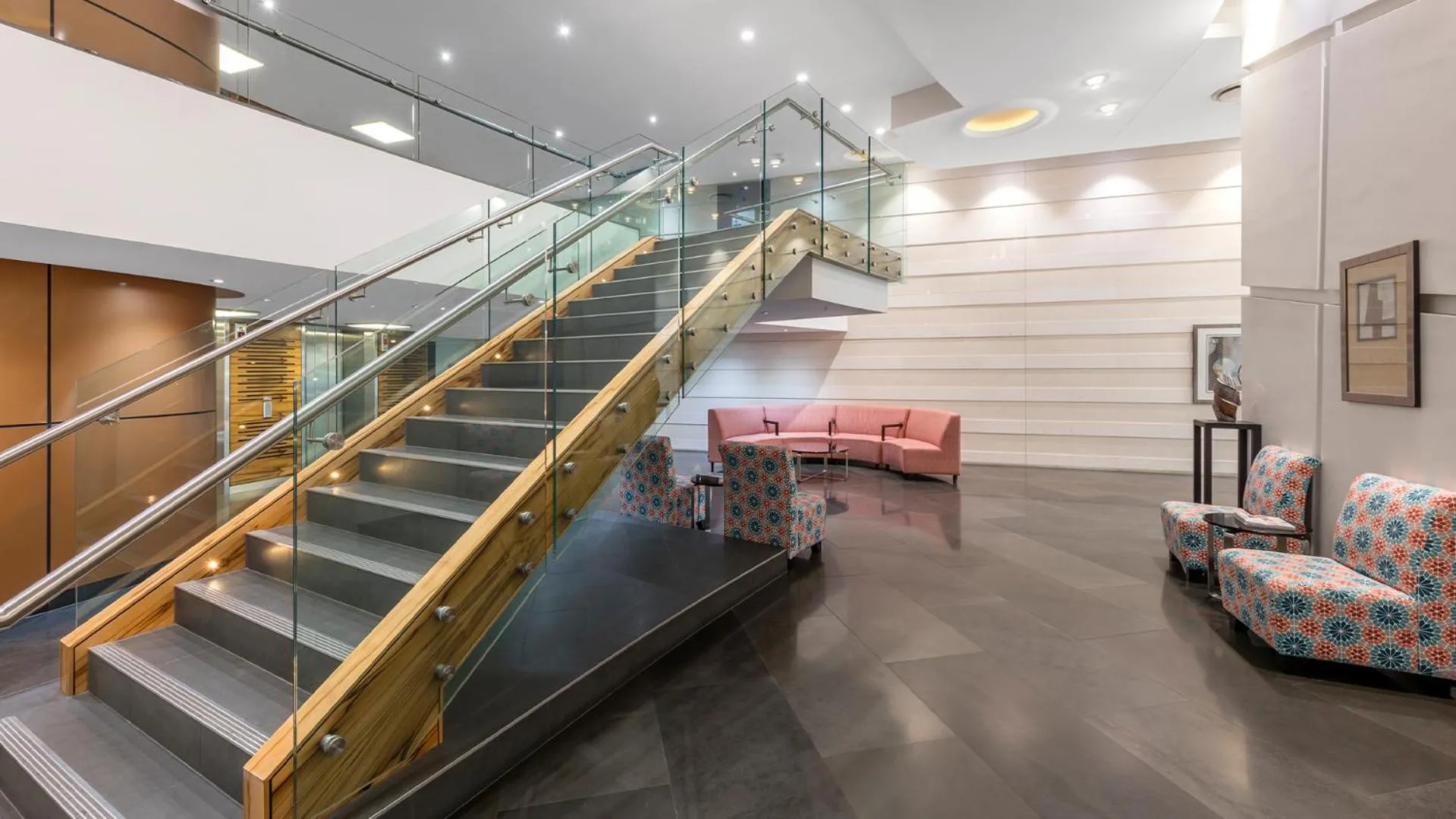 Lobby or reception in Oaks Brisbane Aurora Suites