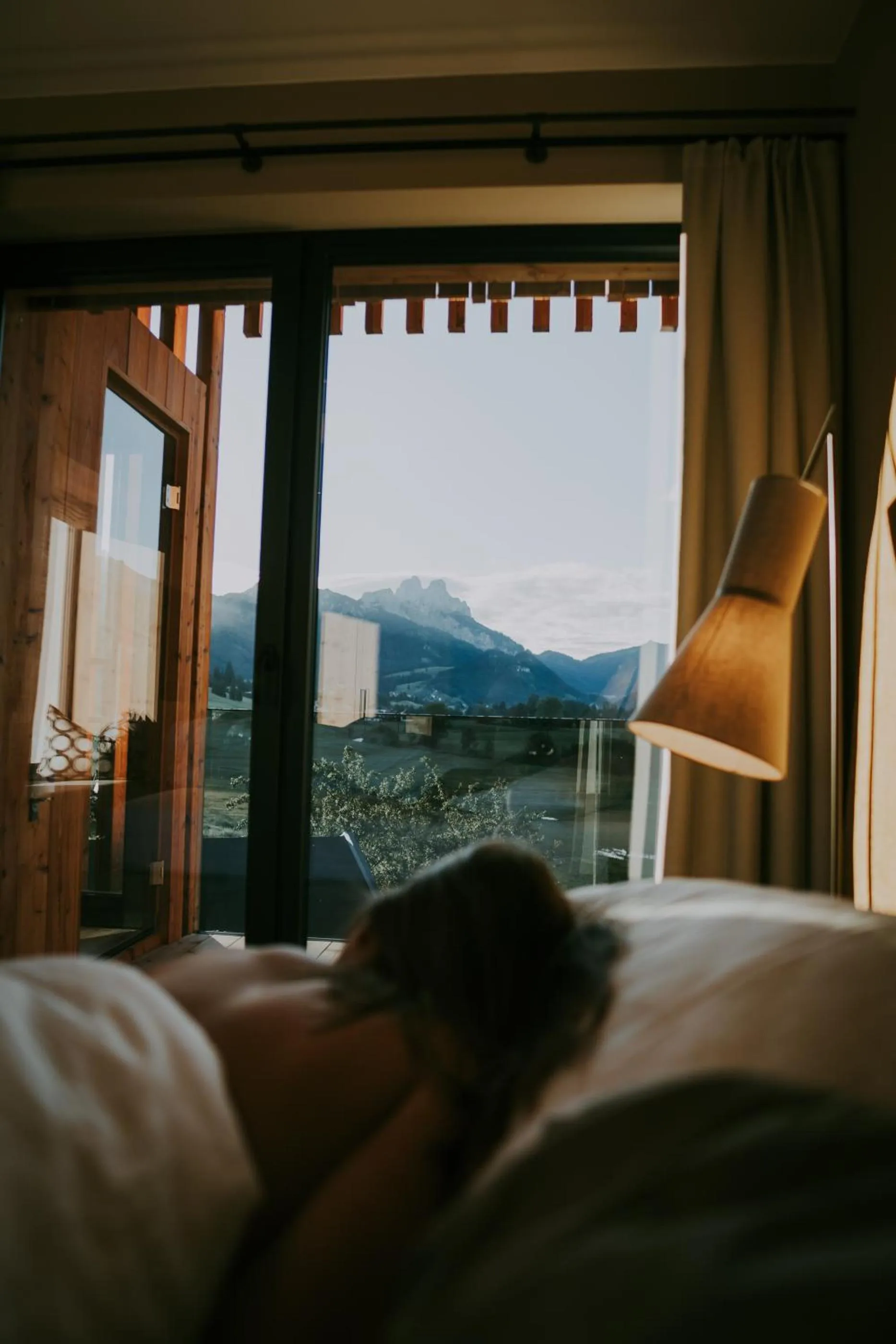 Photo of the whole room, Bed in MONS suites wine passion