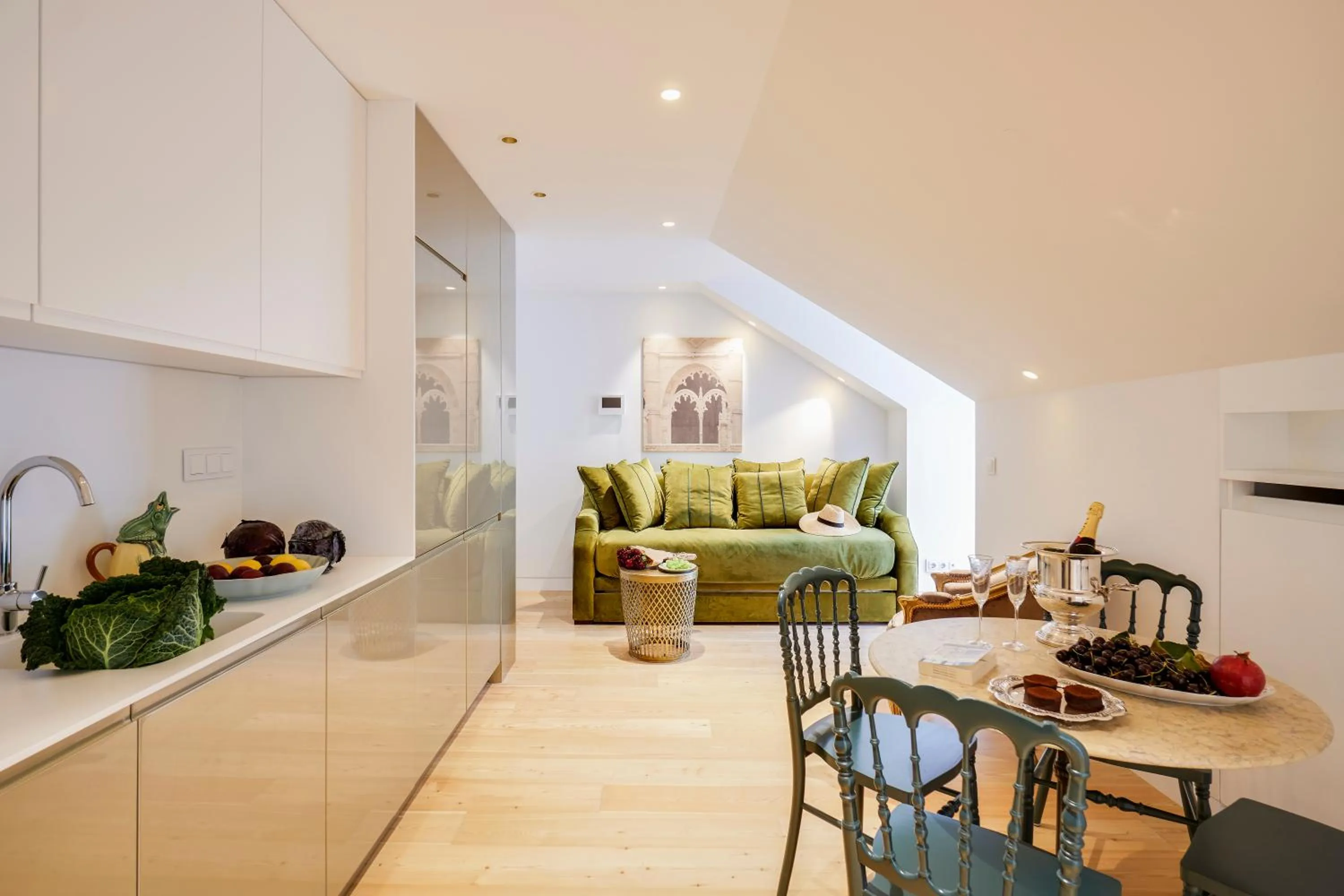 Kitchen or kitchenette in Residentas Aurea