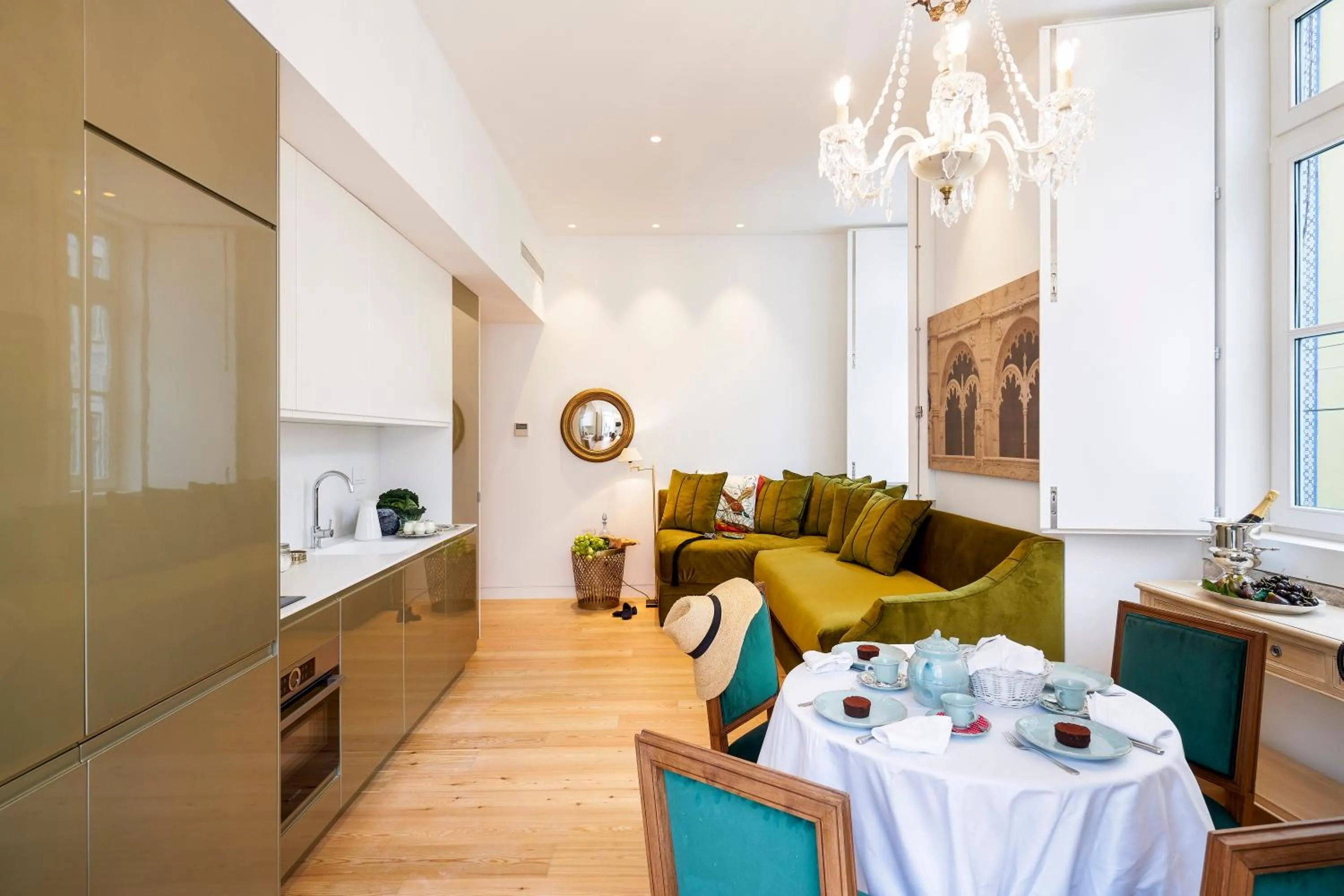 Kitchen or kitchenette in Residentas Aurea