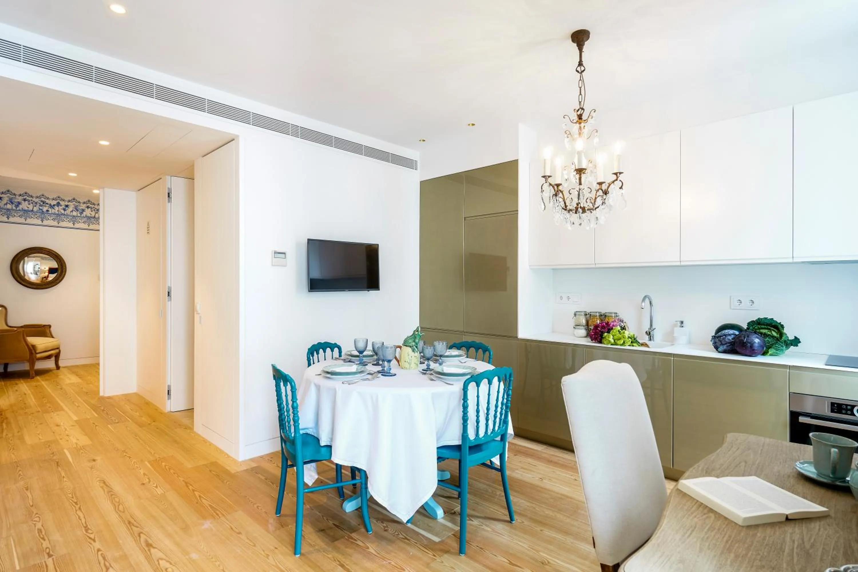 Kitchen or kitchenette in Residentas Aurea