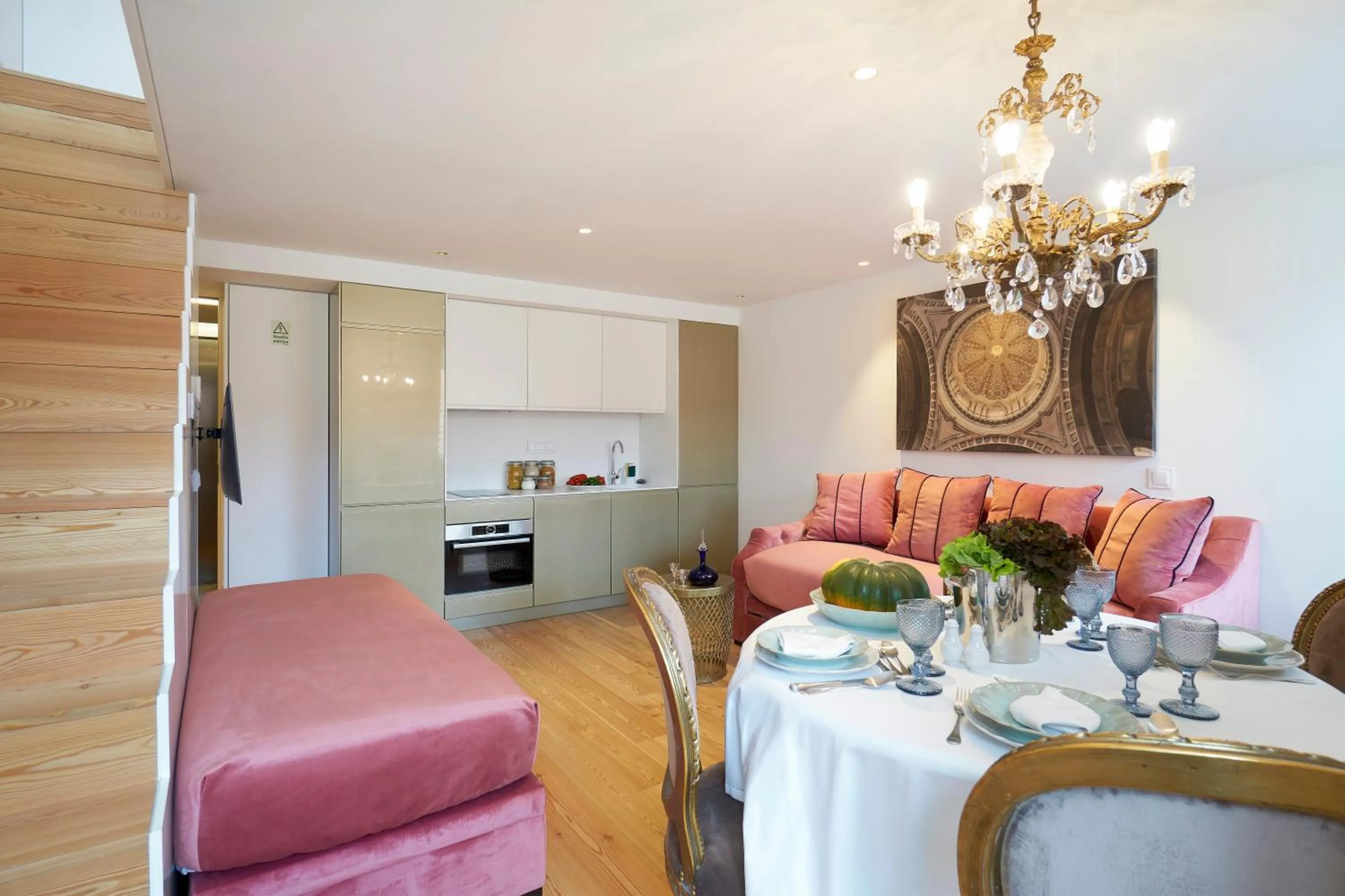 Kitchen or kitchenette in Residentas Aurea