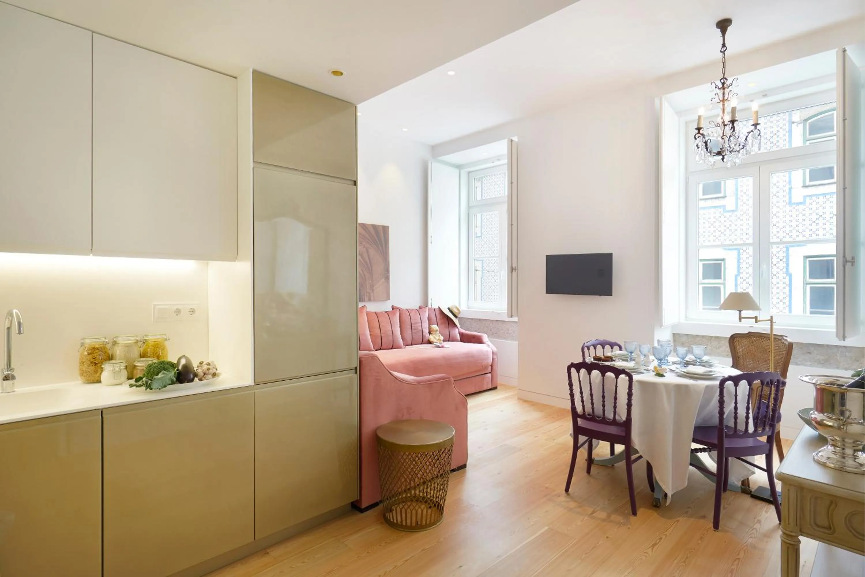 Kitchen or kitchenette in Residentas Aurea