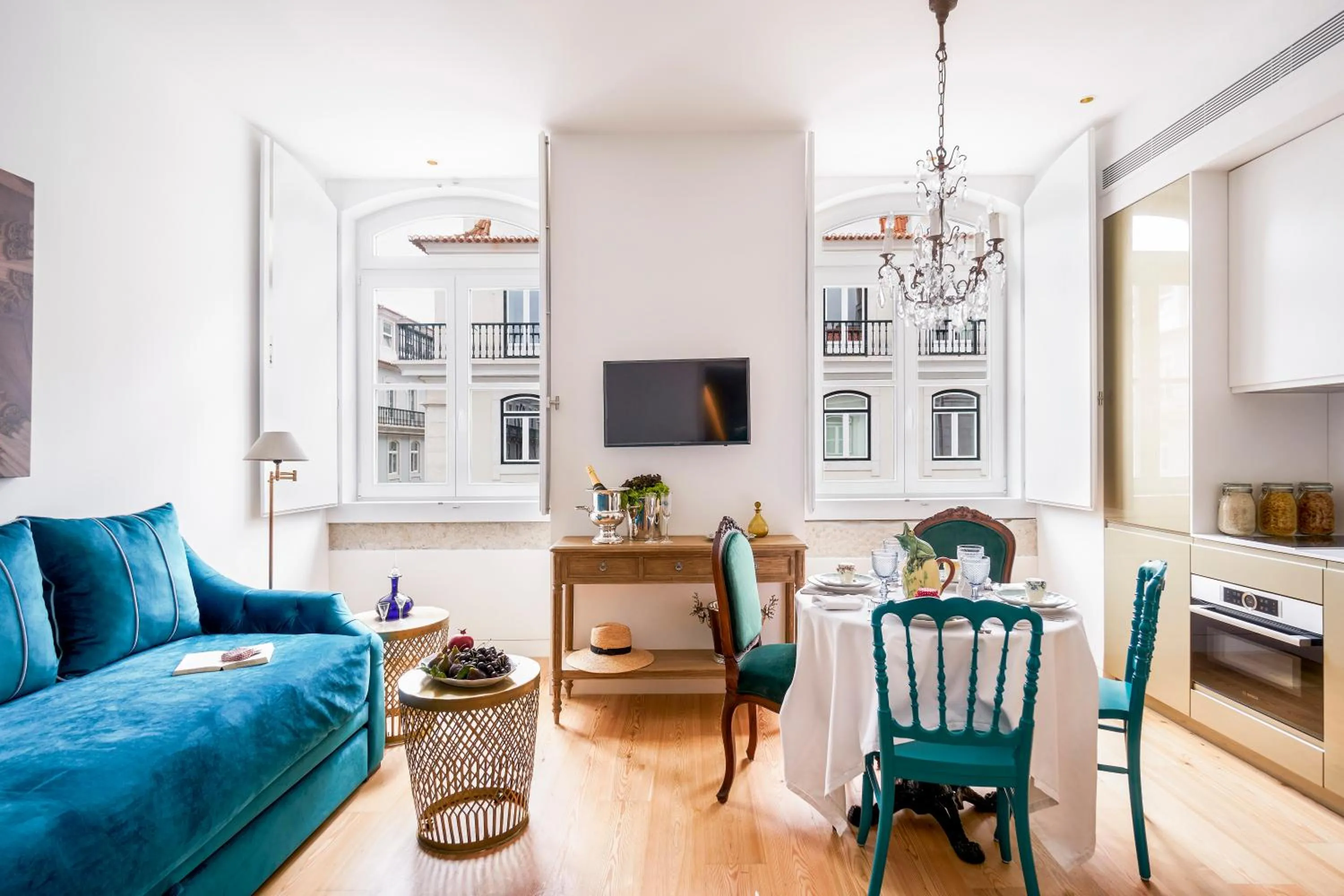 Seating area in Residentas Aurea