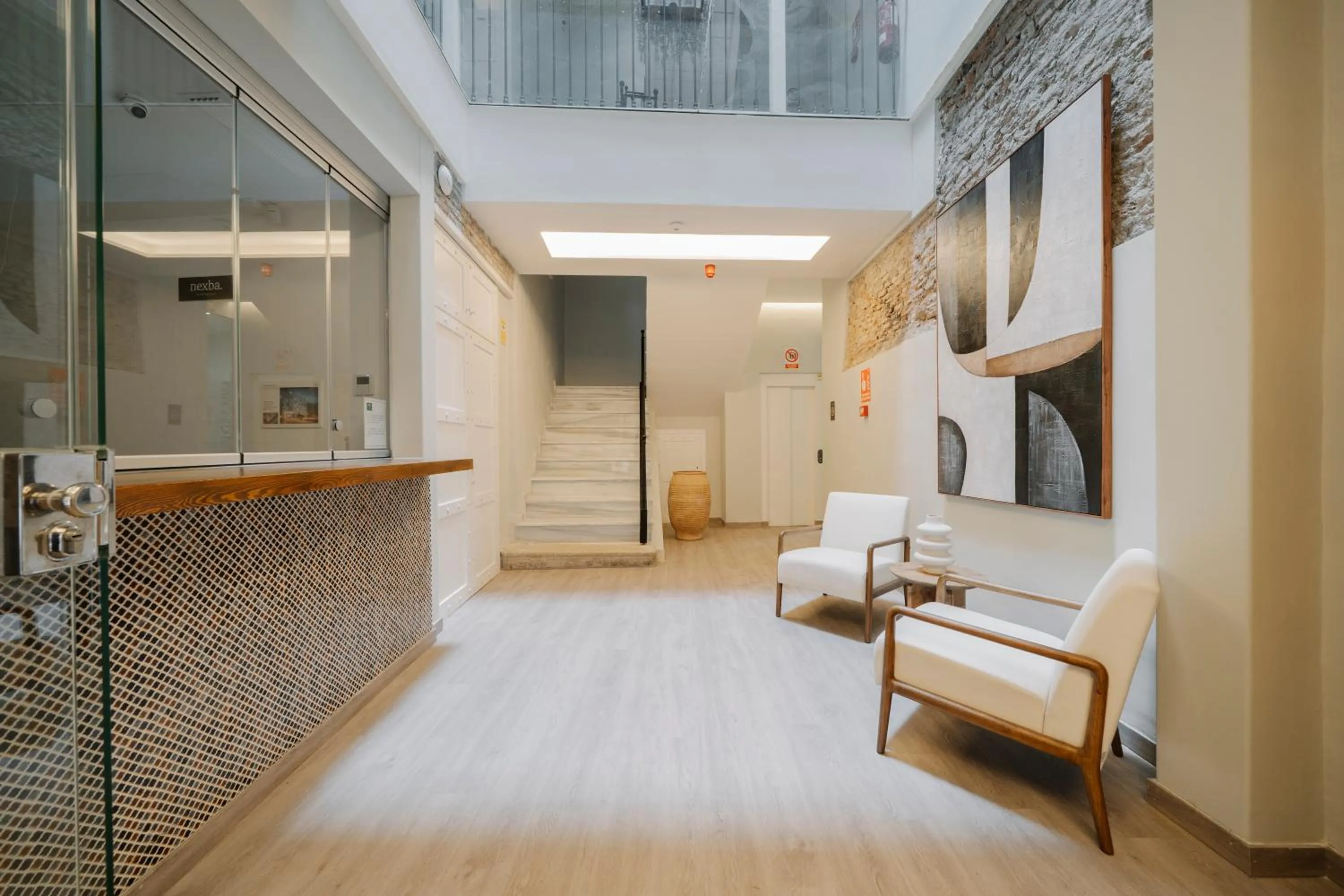 Living room in Cream Boutique Málaga