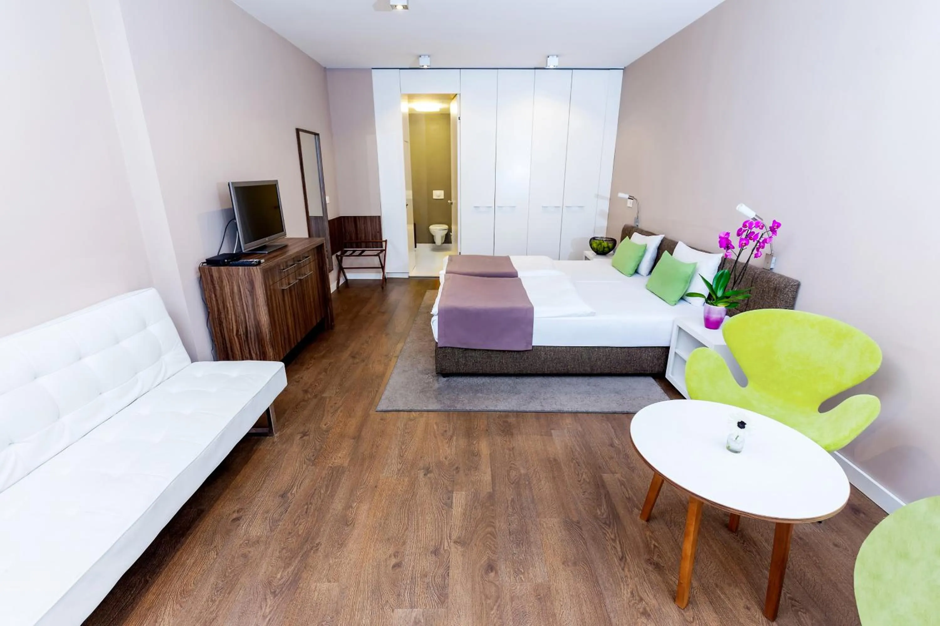 Bedroom, Bed in Adresa Suites