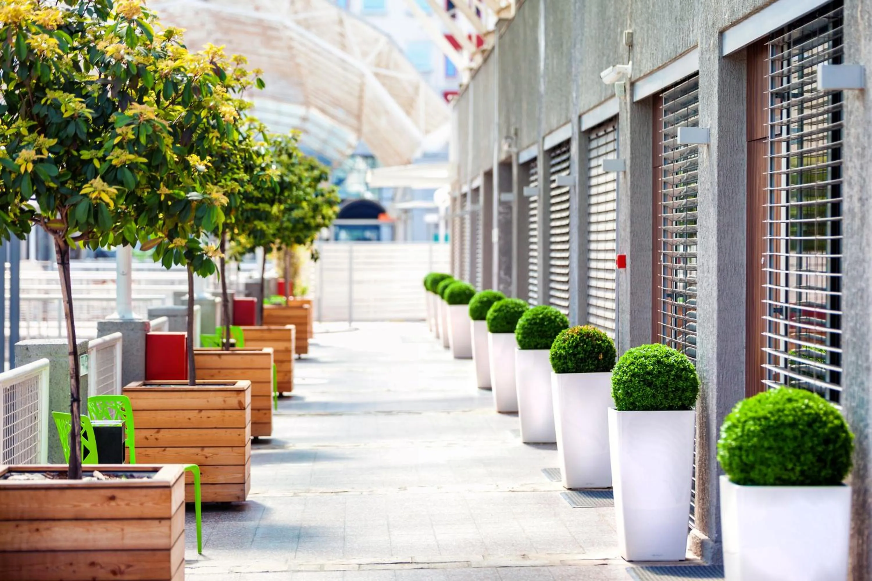 Facade/entrance in Adresa Suites