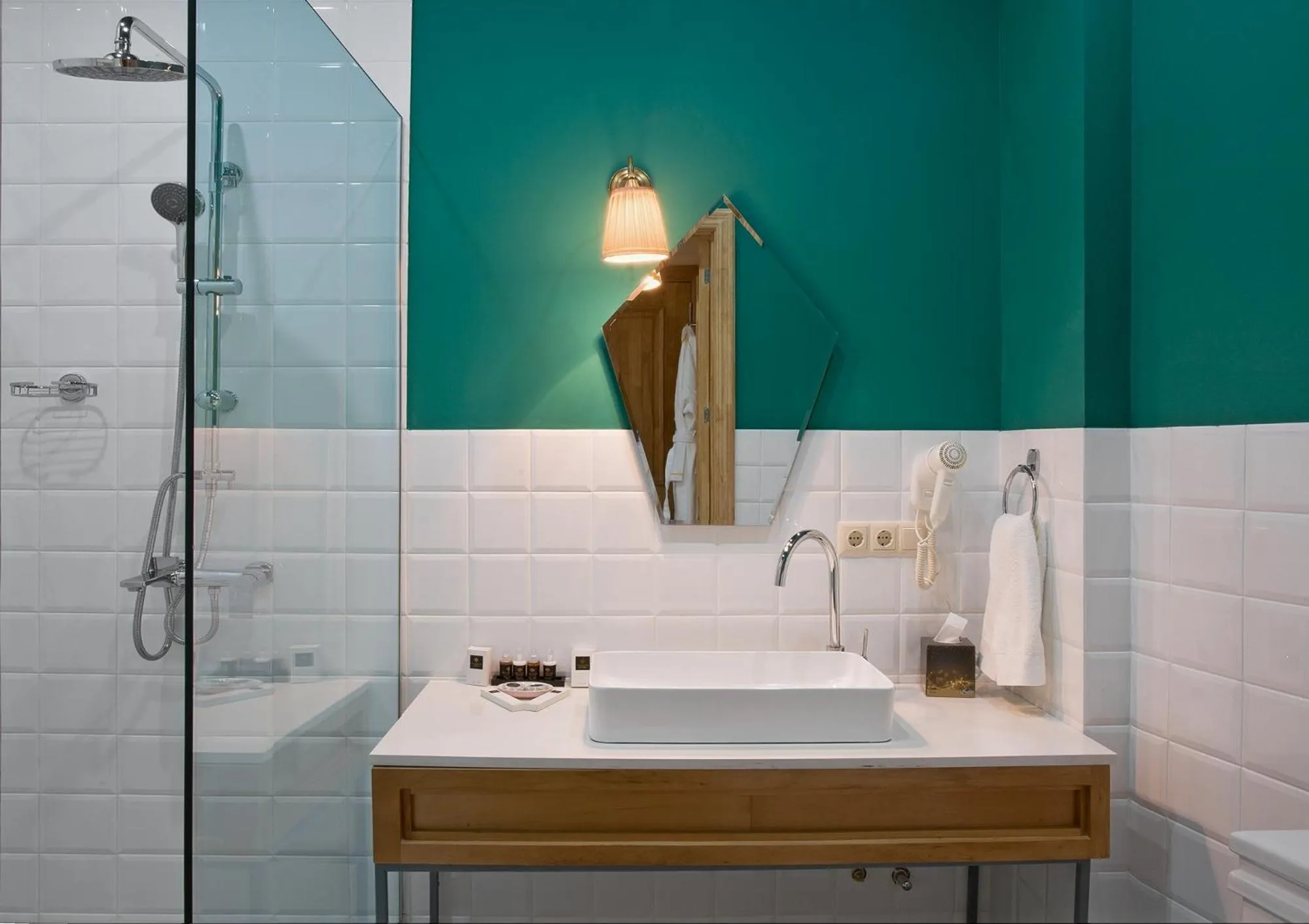 Shower in Folk Boutique Hotel