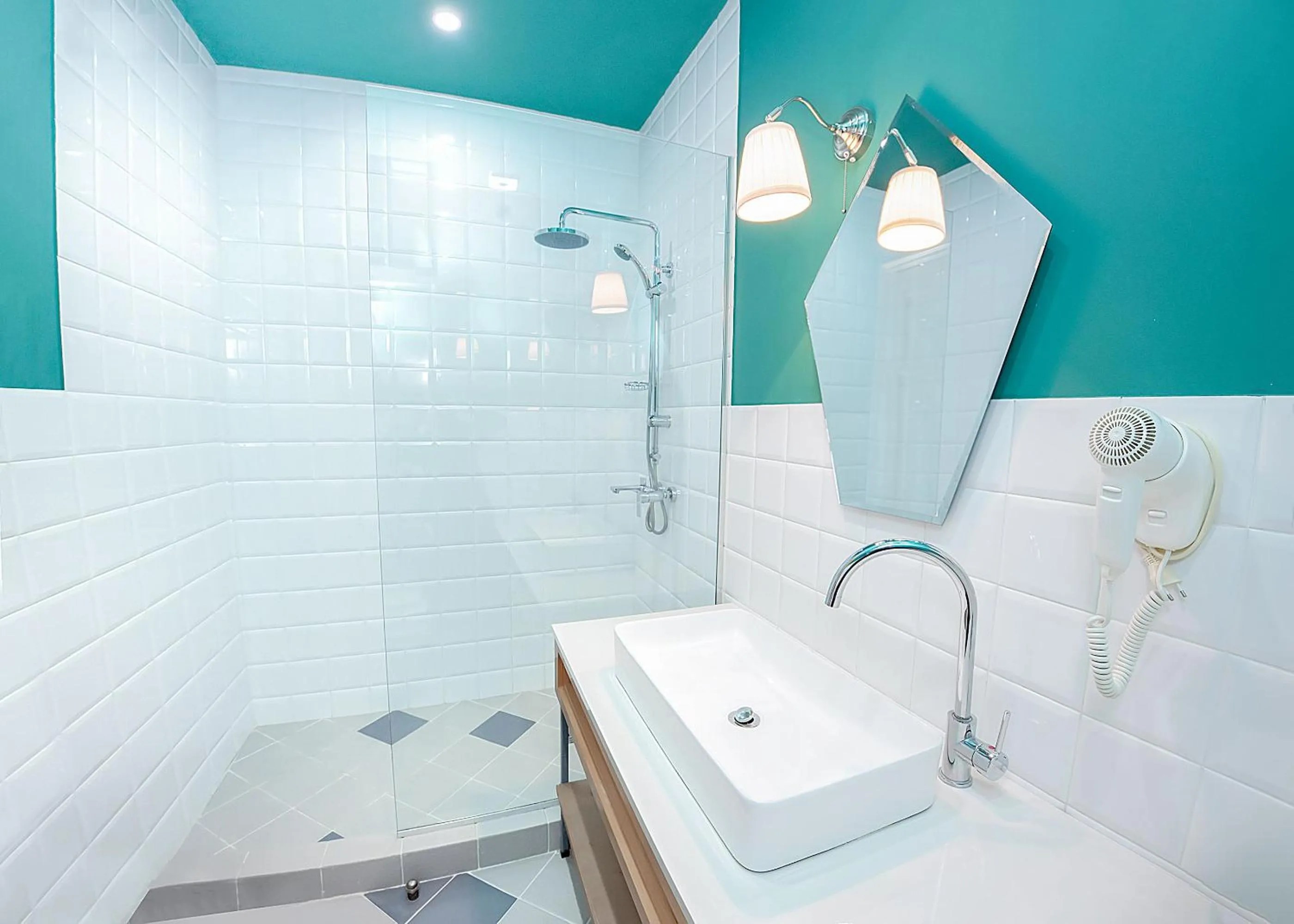 Shower in Folk Boutique Hotel