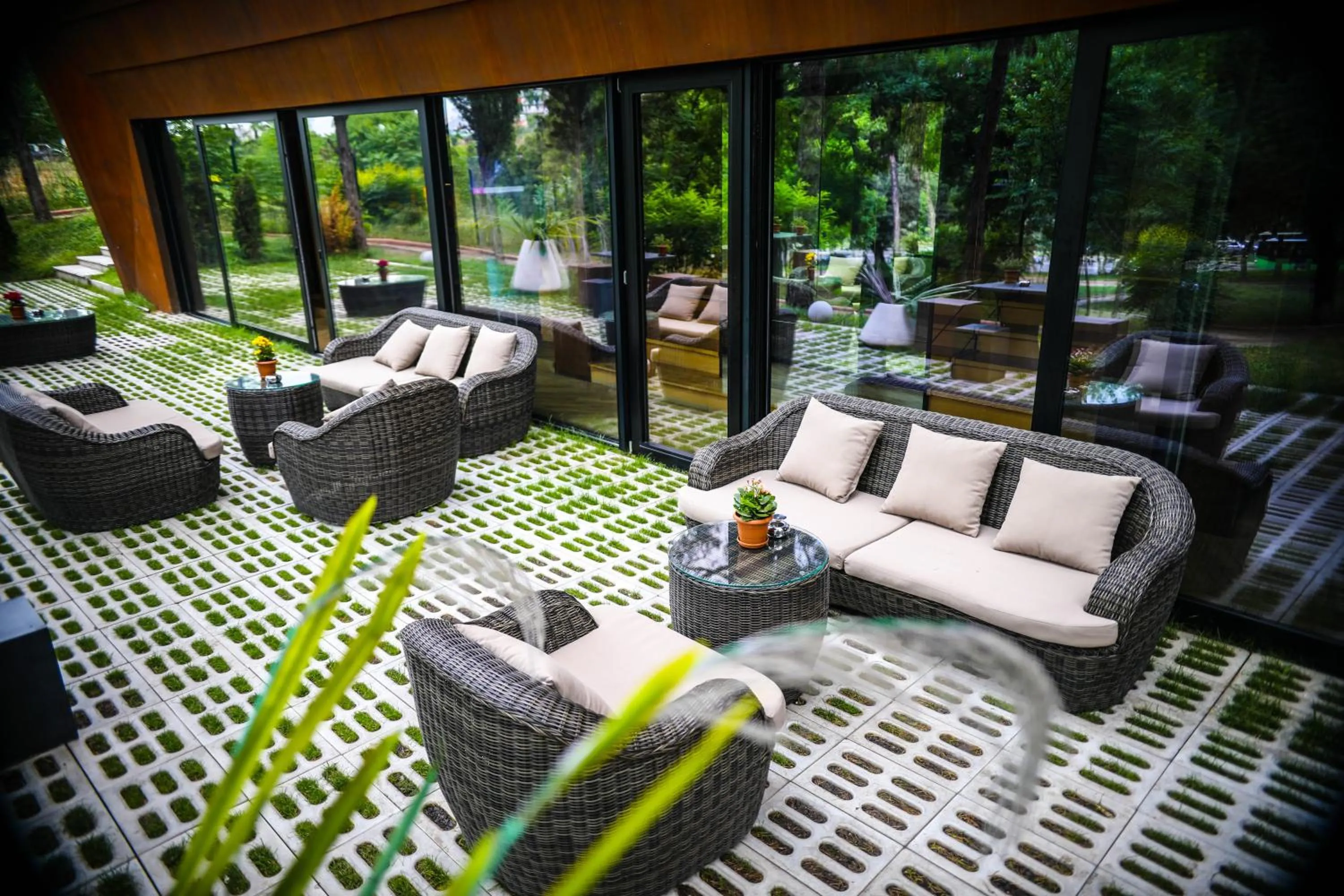 Patio in Folk Boutique Hotel