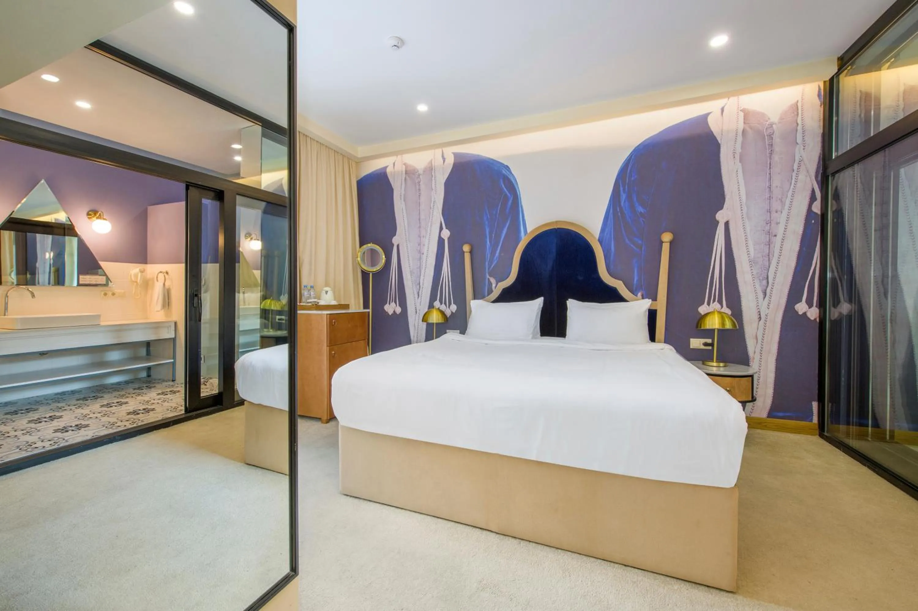 Bed in Folk Boutique Hotel