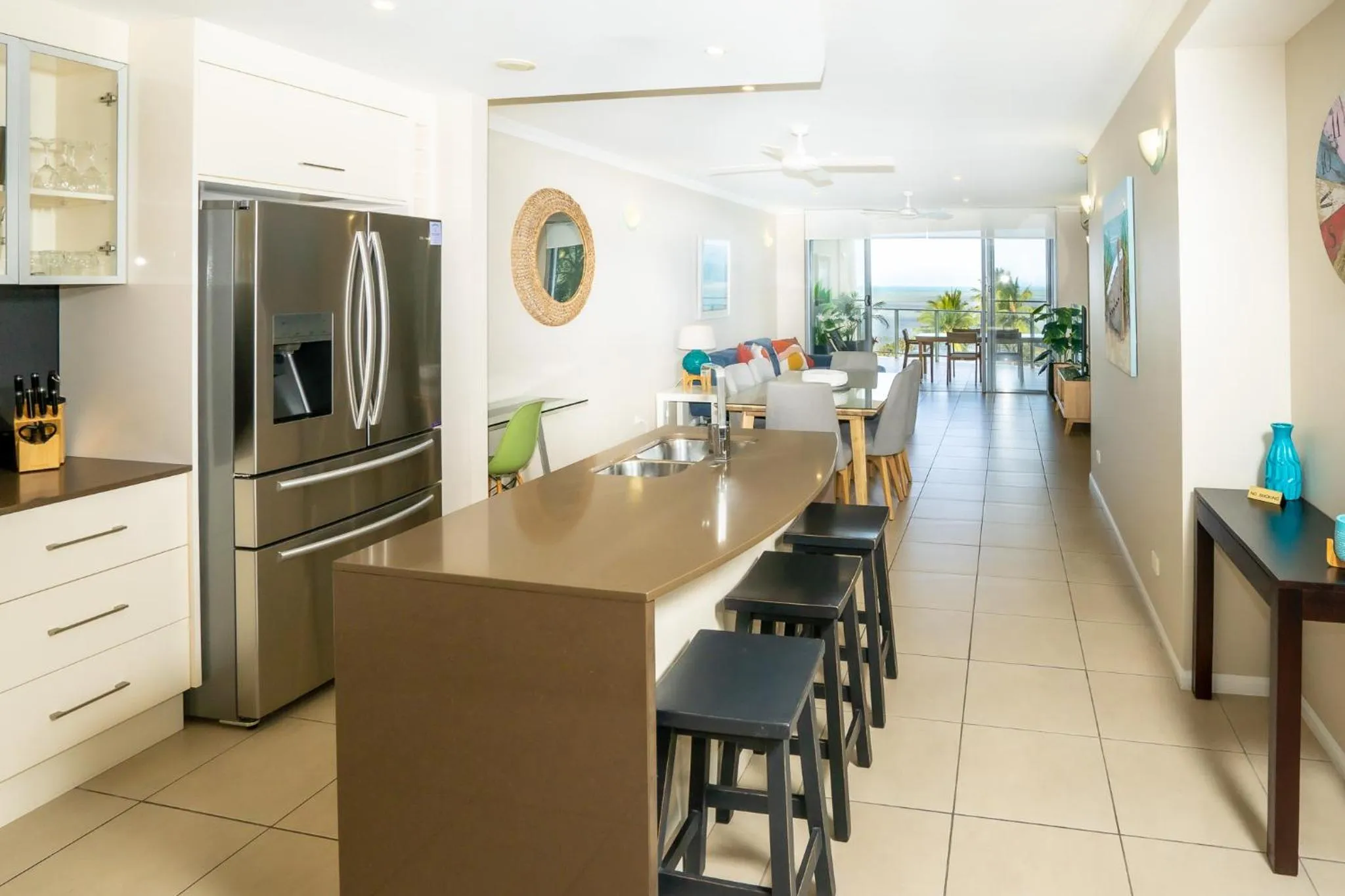 kitchen in Vue Apartments Trinity Beach