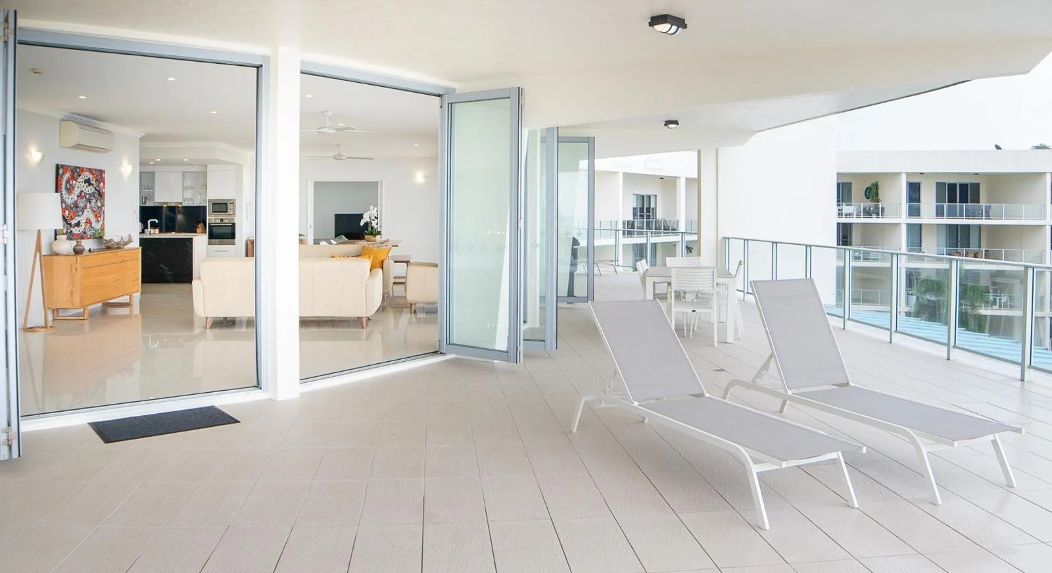 Balcony/Terrace in Vue Apartments Trinity Beach